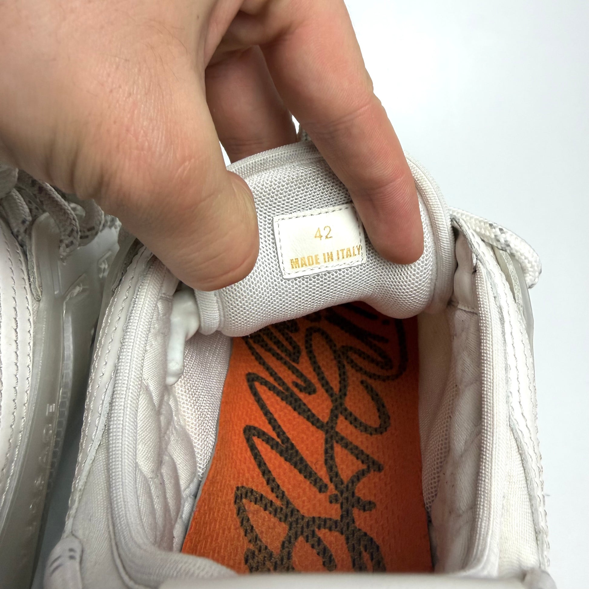 Versace Chain Reaction White