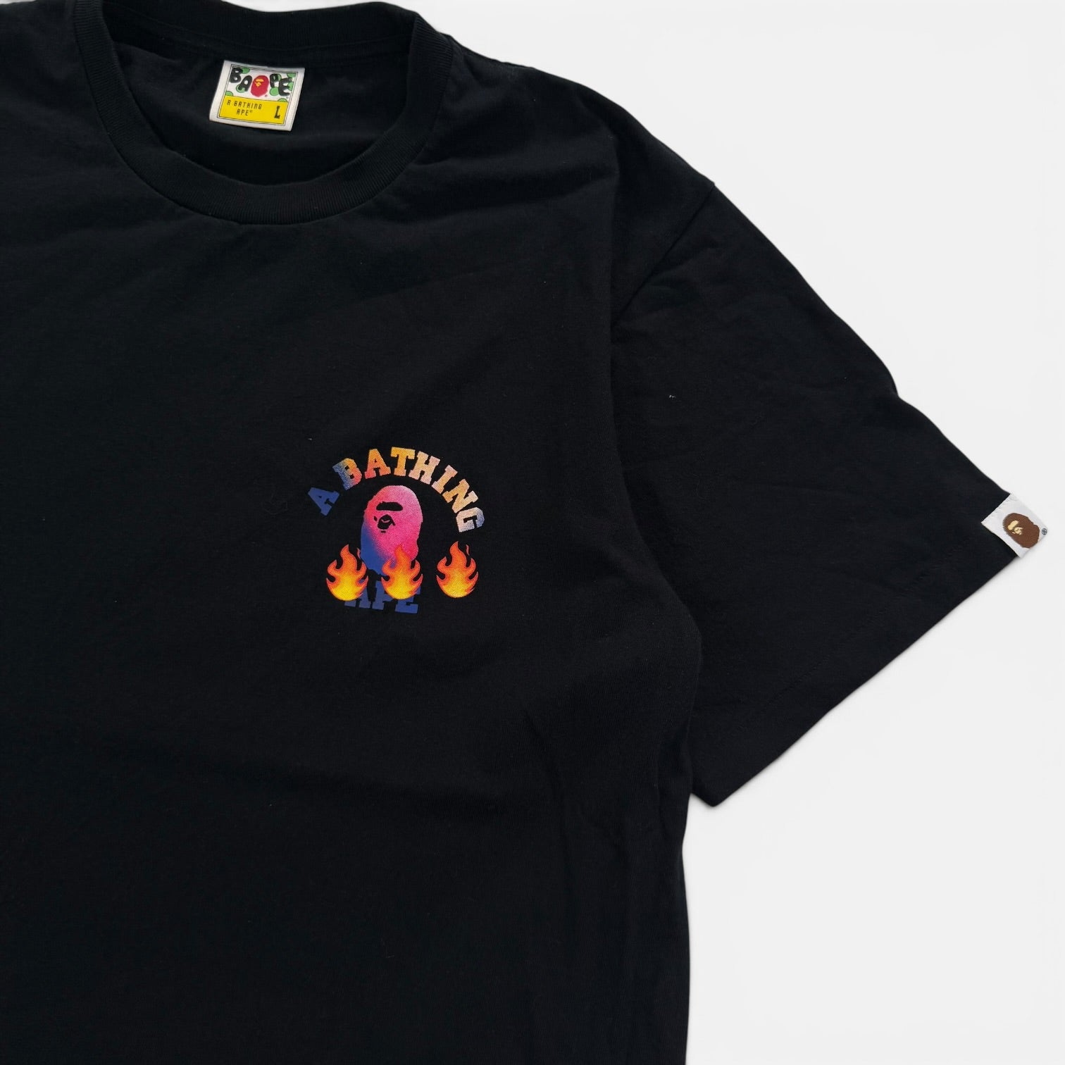 Bape Emoji College Logo T-shirt
