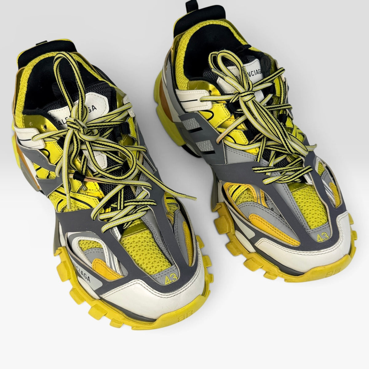 Balenciaga Track Yellow Sneakers