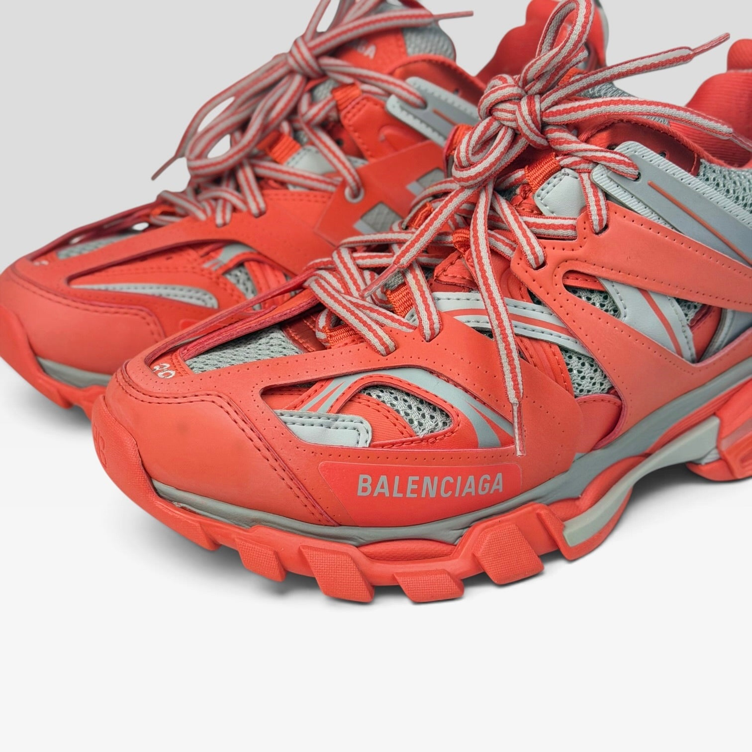 Balenciaga Track Orange/Grey Sneakers
