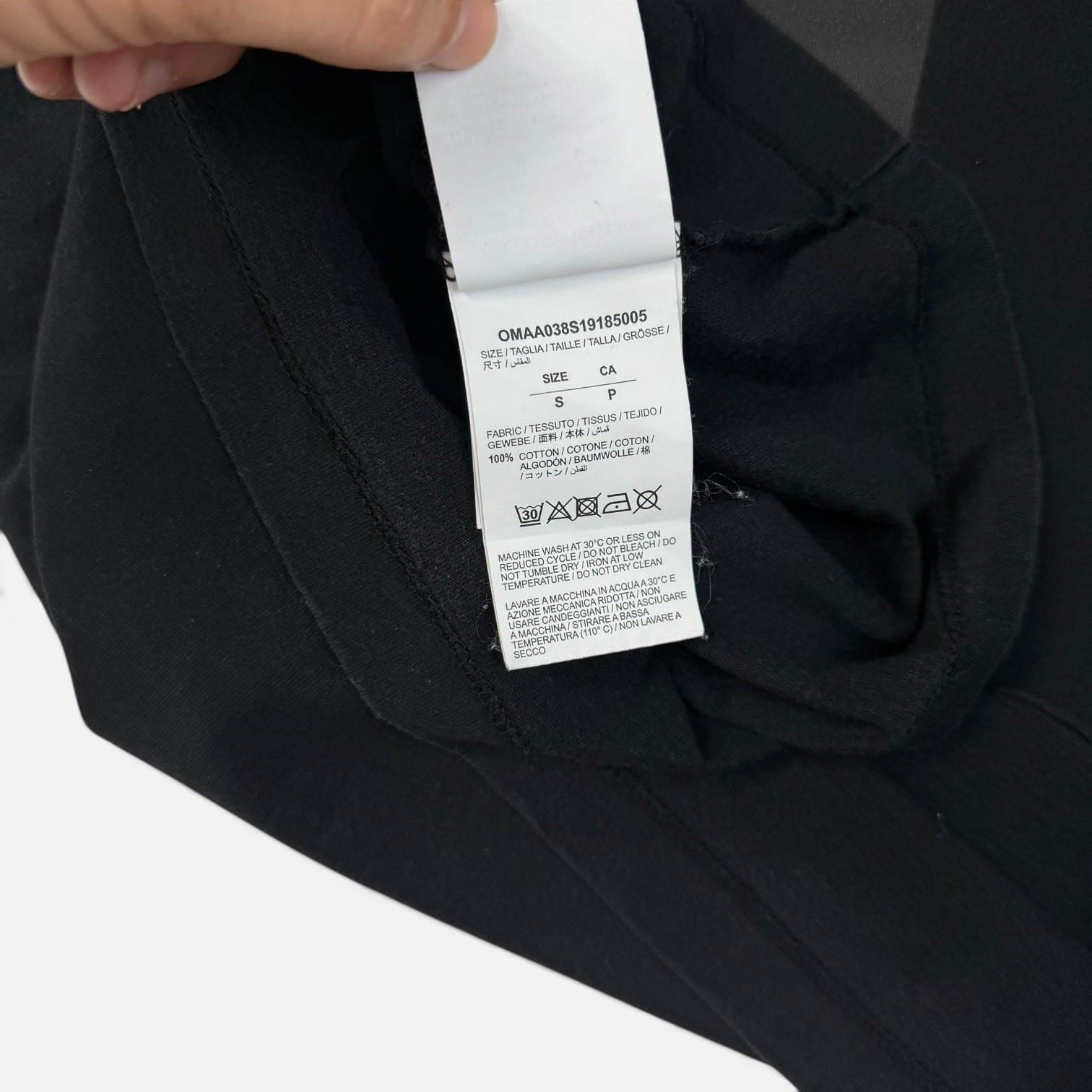 Off-White Mona Lisa T-Shirt Black
