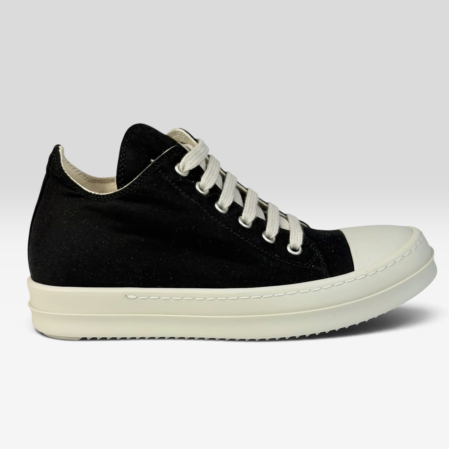 Rick Owens DRKSHDW Ramones Low Black/Milk
