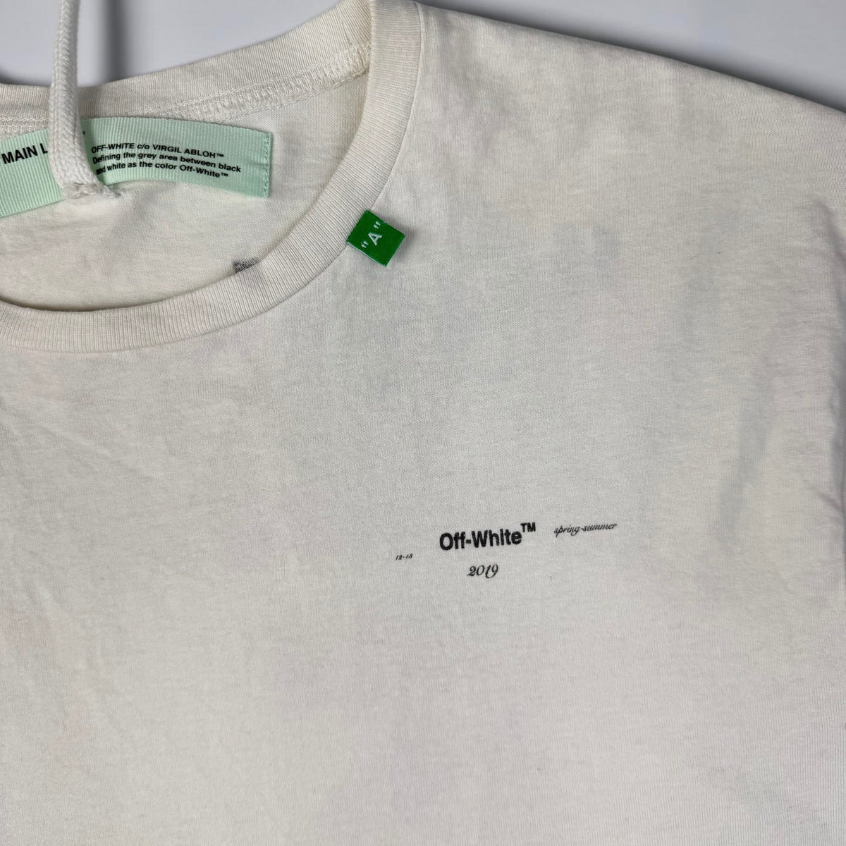 Off-White Stencil S/S Over T-Shirt White