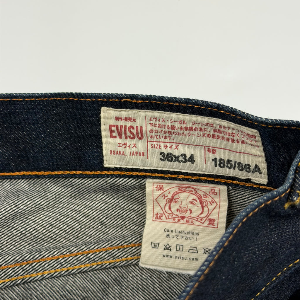 Evisu Selvedge Denim Daicock Jeans