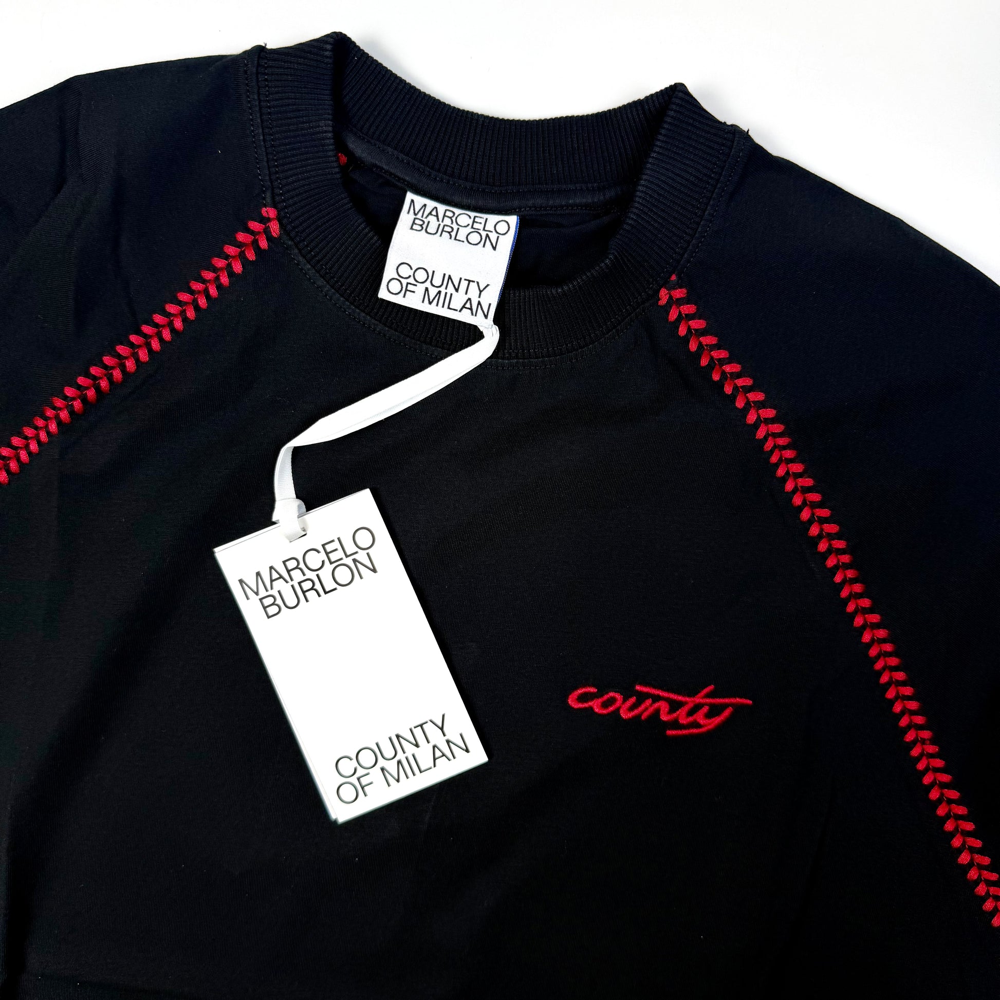 Marcelo Burlon Overlay Logo T-shirt