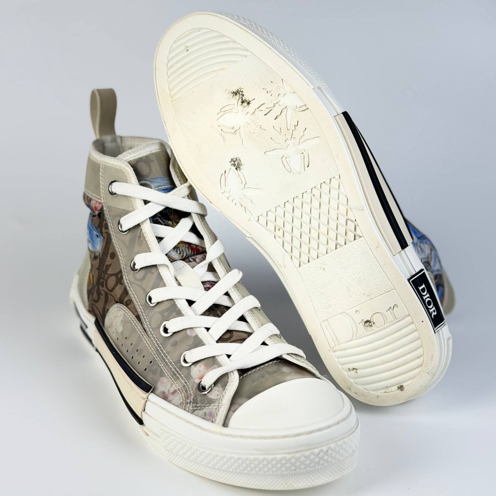 Dior B23 Sorayama White Sneakers