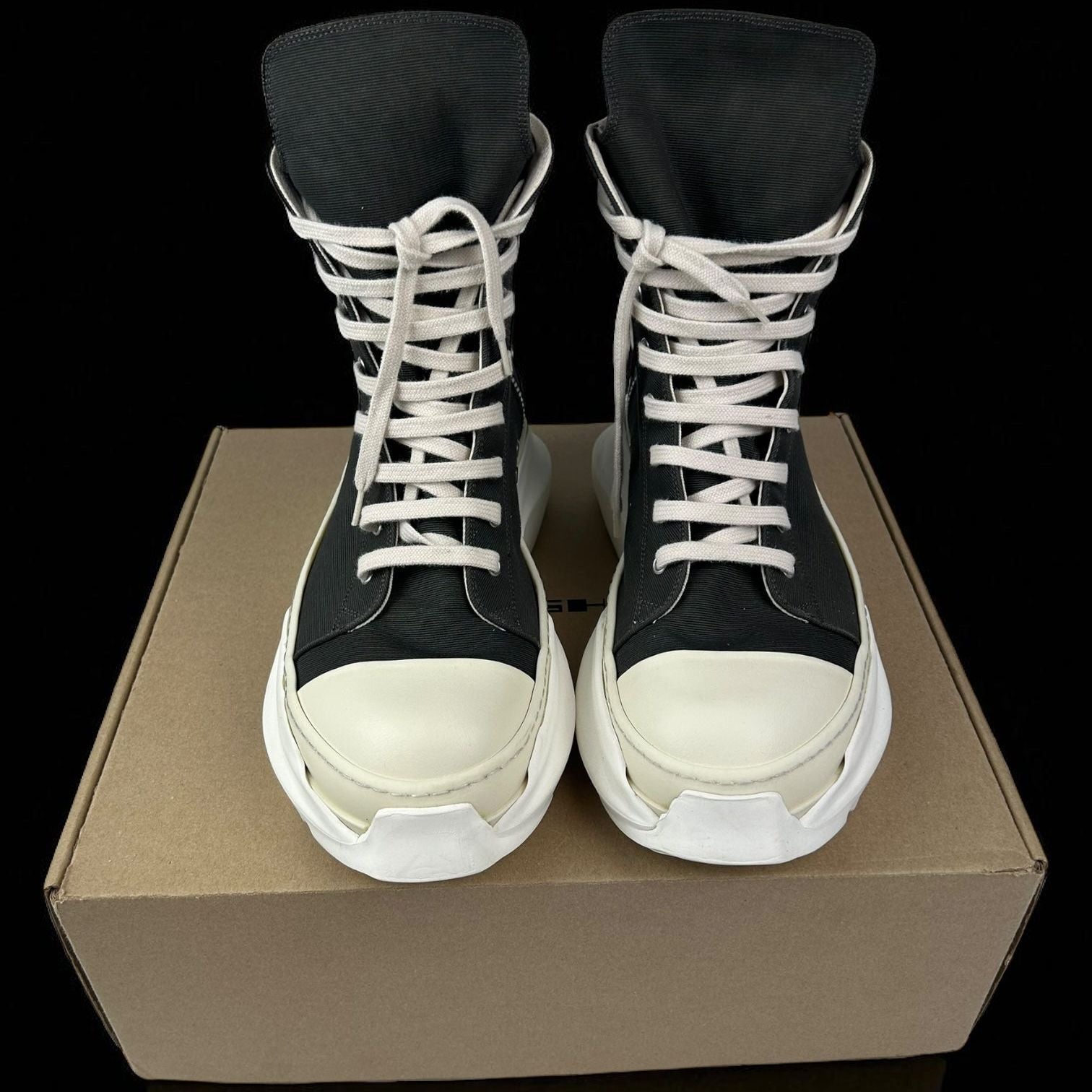 Rick Owens Ramones Abstract High Eyelets
