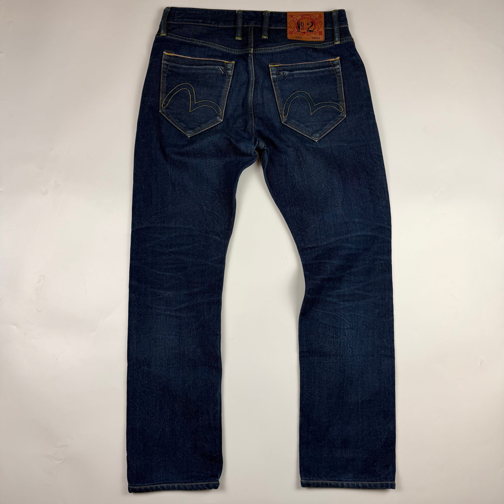 Evisu Seagull Pocket Embroidered Jeans