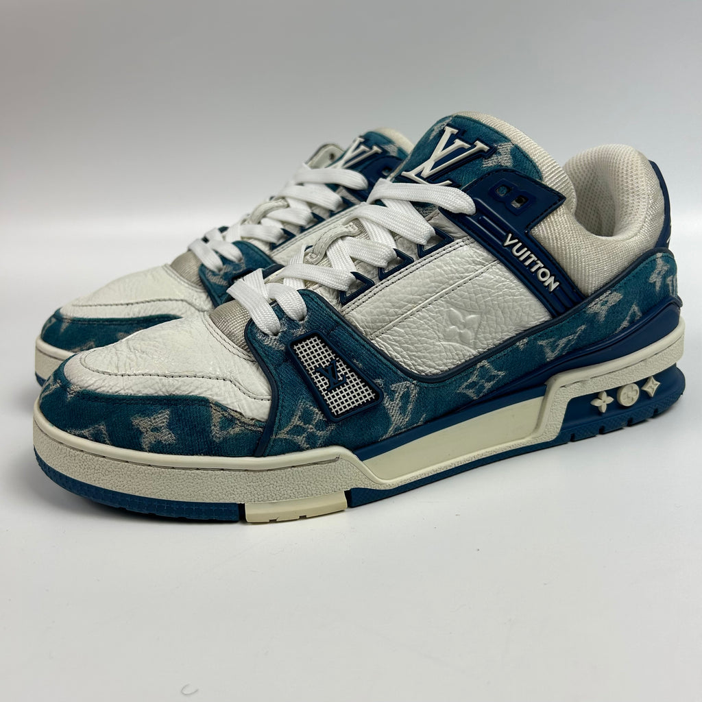 Louis Vuitton LV Trainer Blue Denim