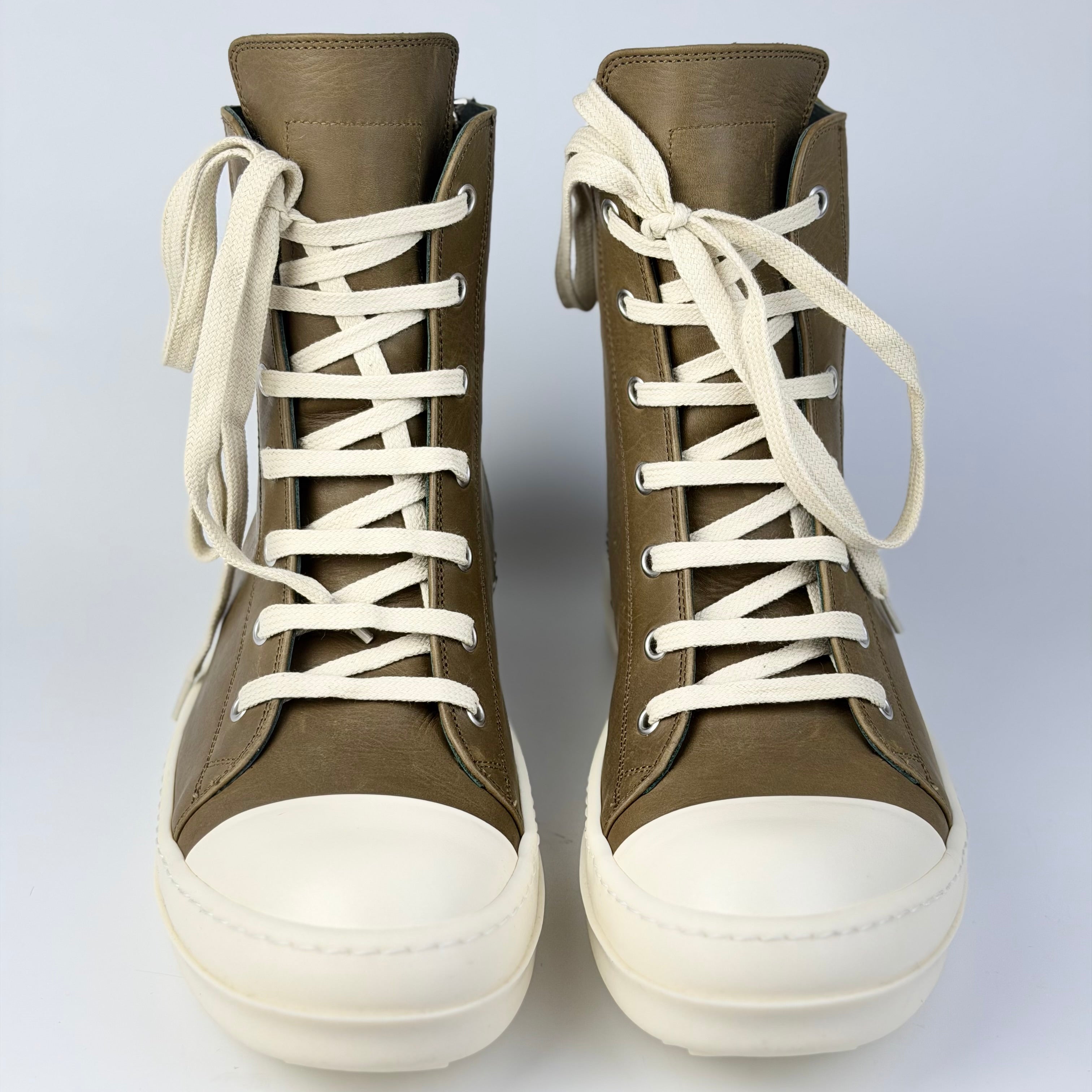 Rick Owens Leather Ramones