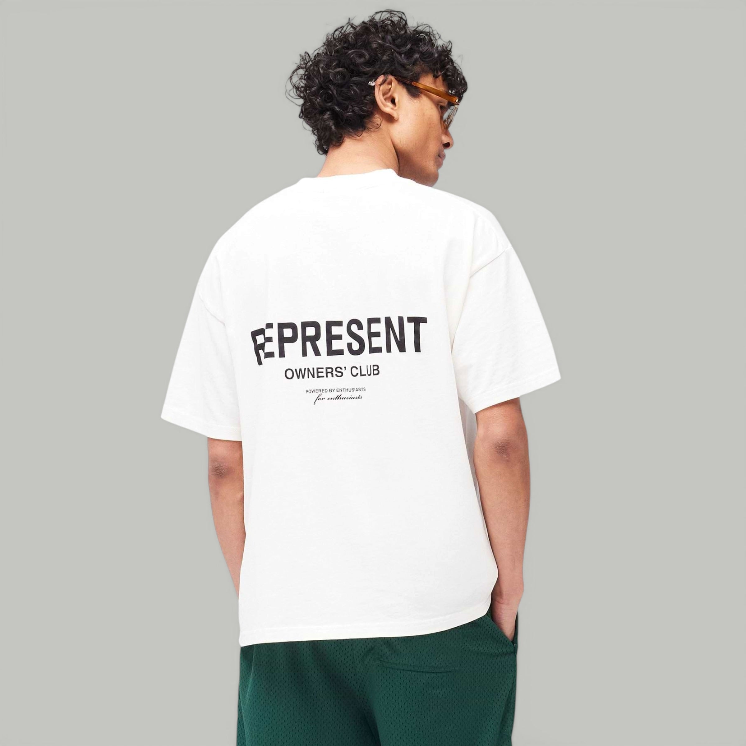 Represent Flat White T-shirt