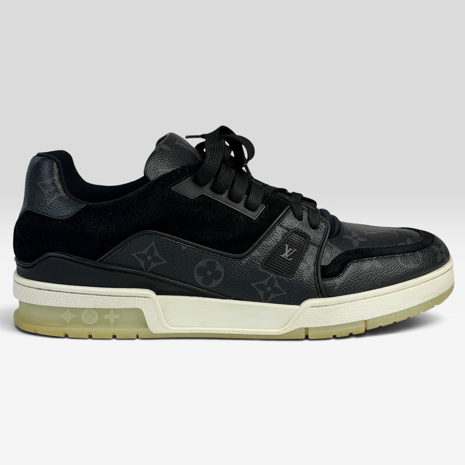 Louis Vuitton LV Trainer Black Monogram