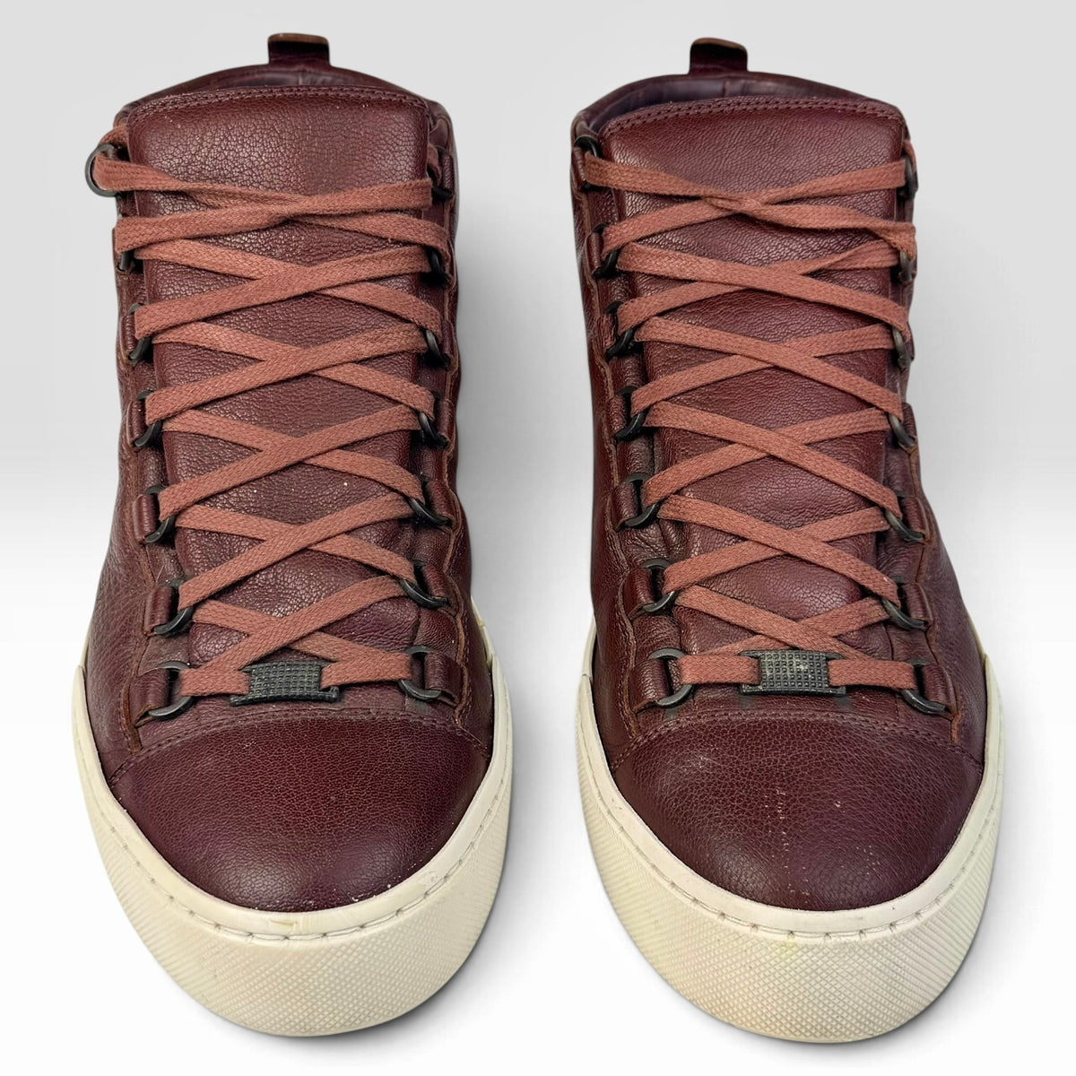 Balenciaga Arena High Burgundy