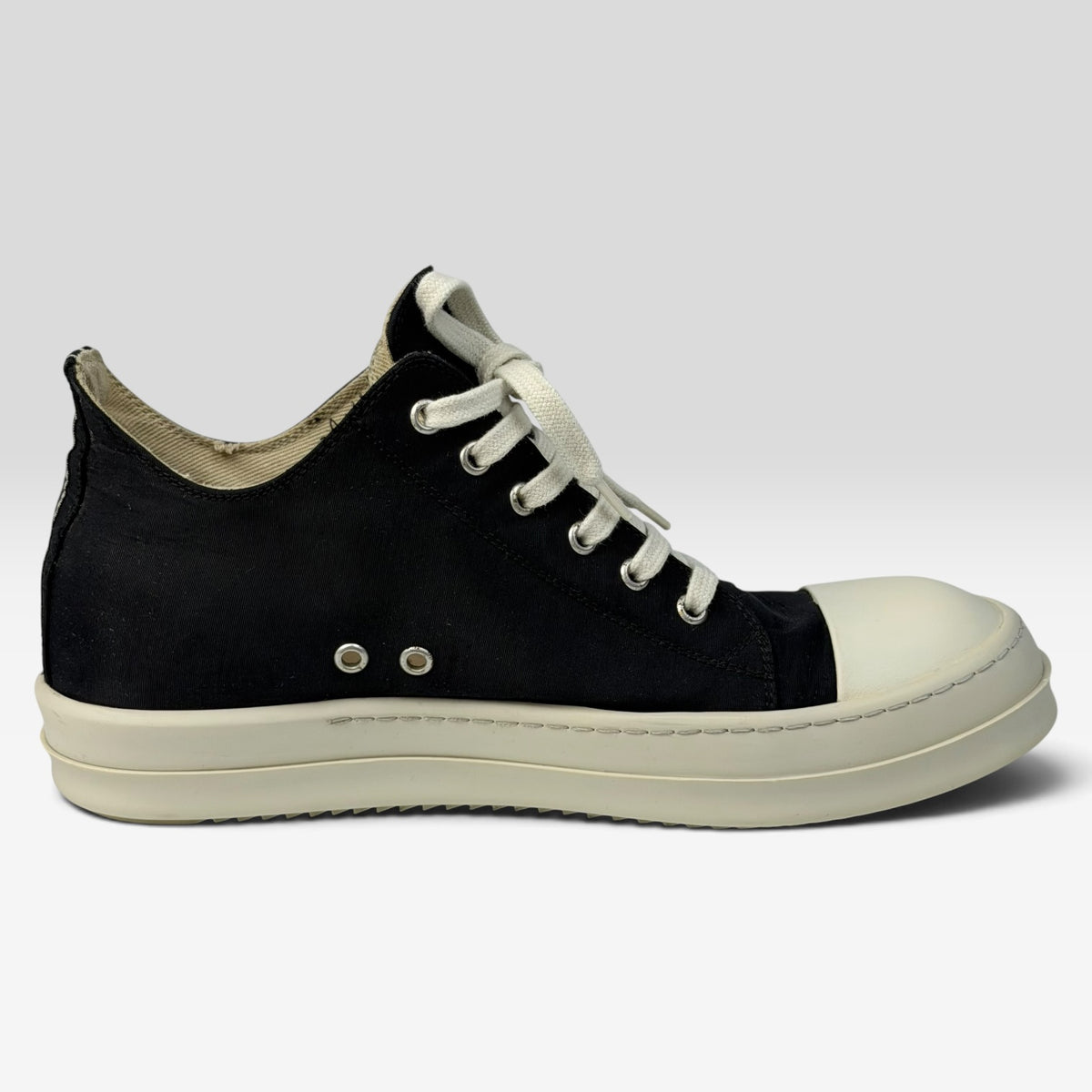 Rick Owens DRKSHDW Ramones Low Sombra Oscura