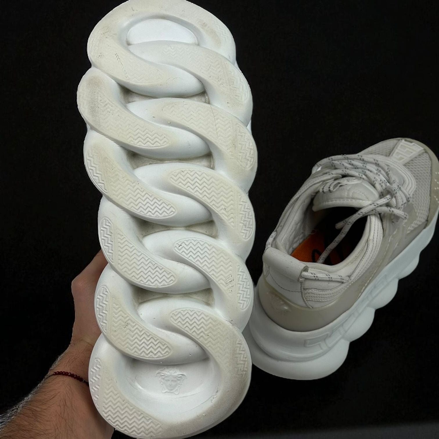 Versace Chain Reaction White