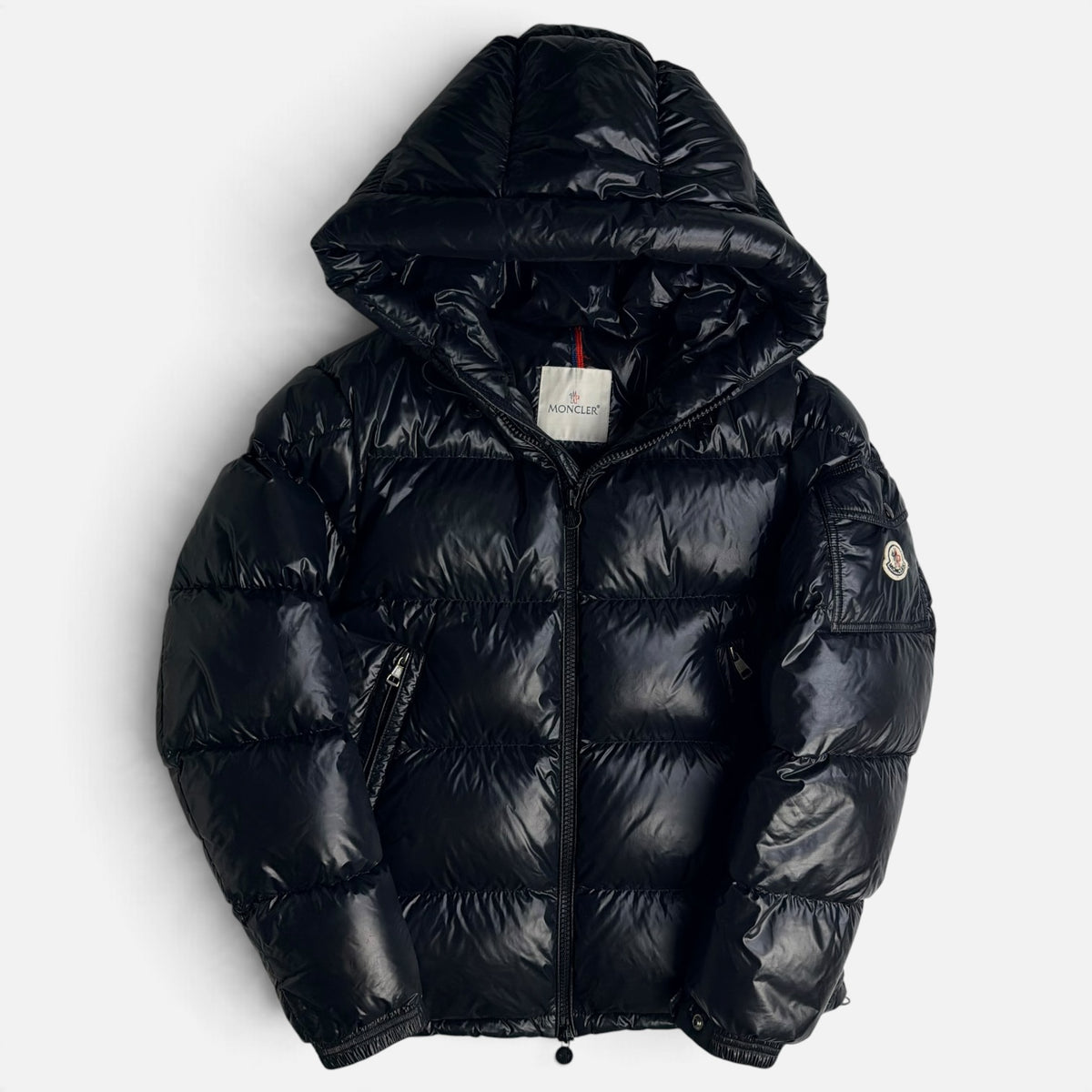 Moncler Ecrins Short Down Jacket Black