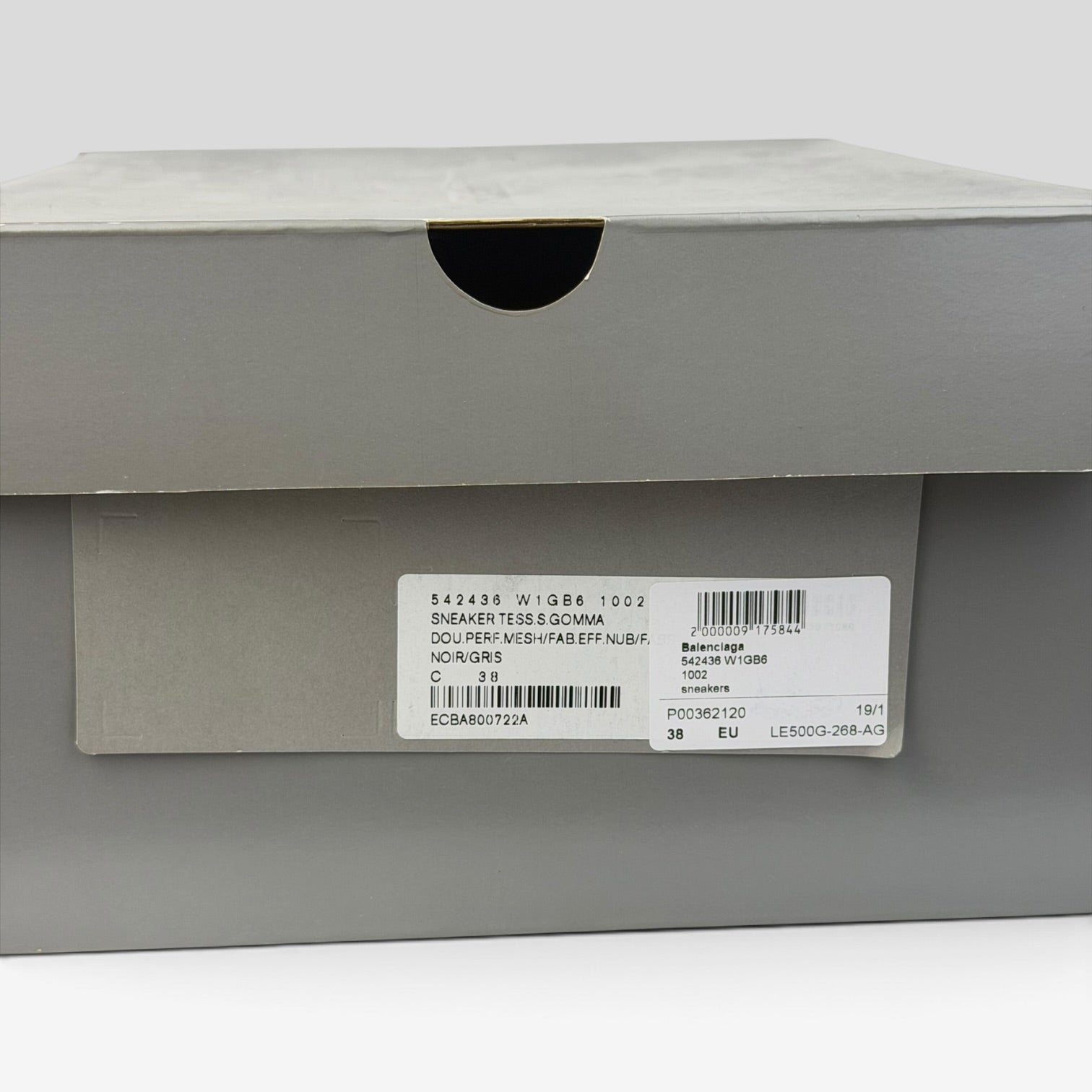 Balenciaga Track Bred Black/Red Sneakers