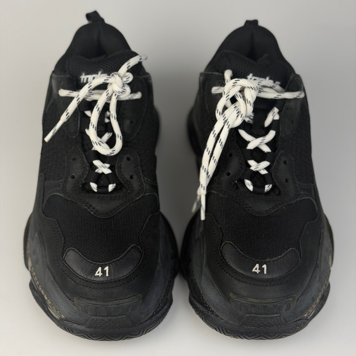 Balenciaga Triple S Black Clear Sole