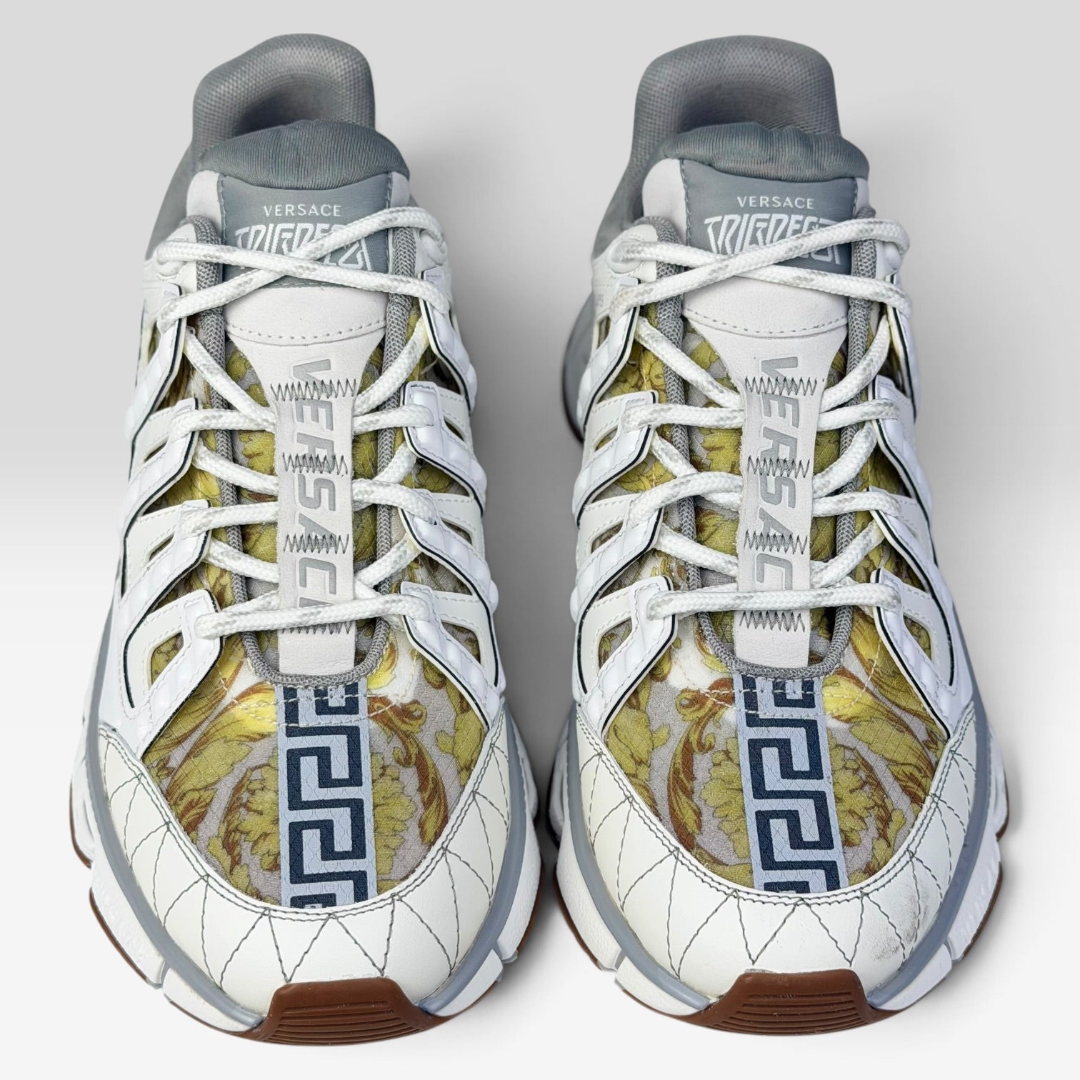 Versace Trigreca White/Grey Barocco
