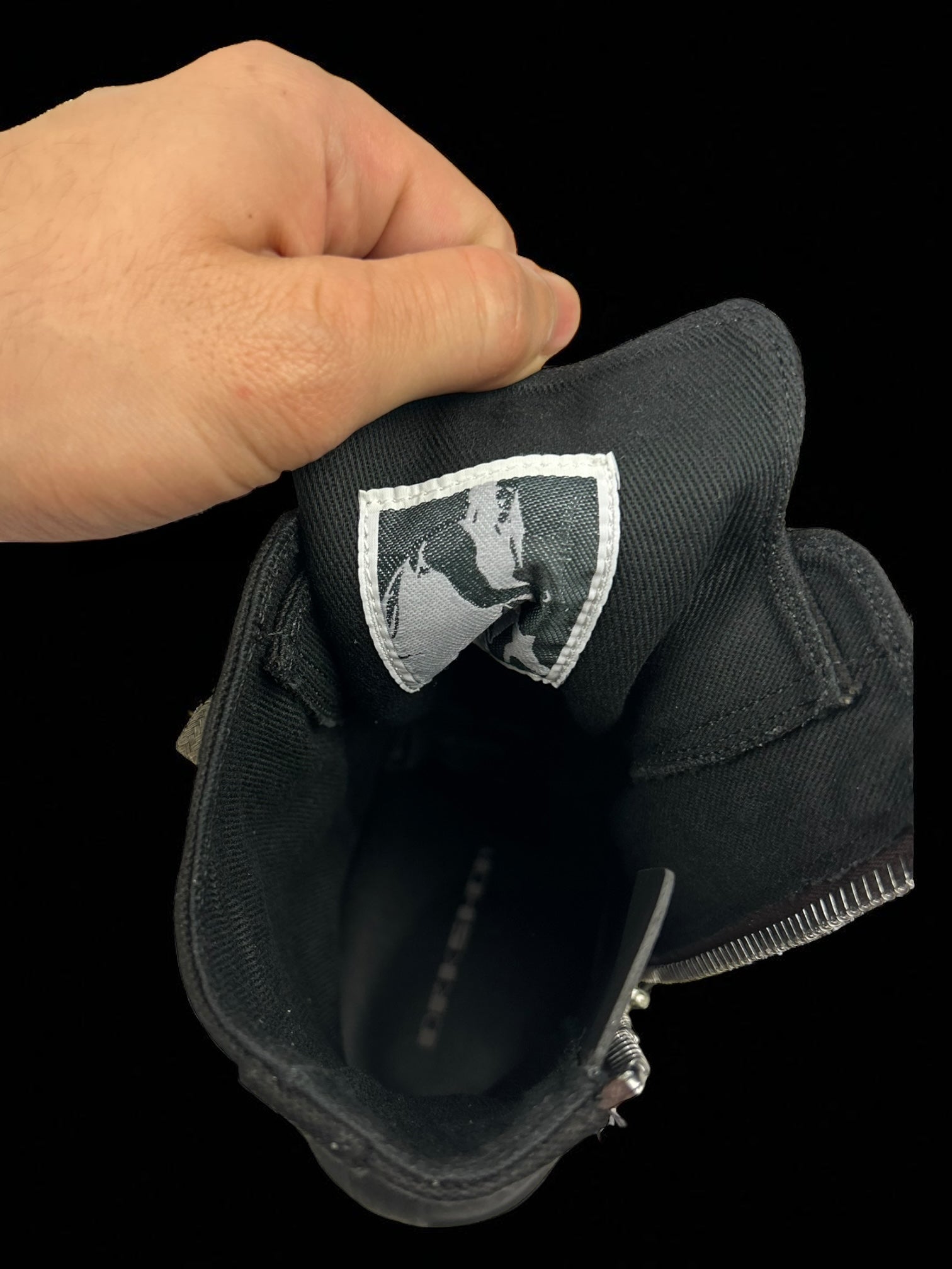 Rick Owens Ramones Hexagram Black
