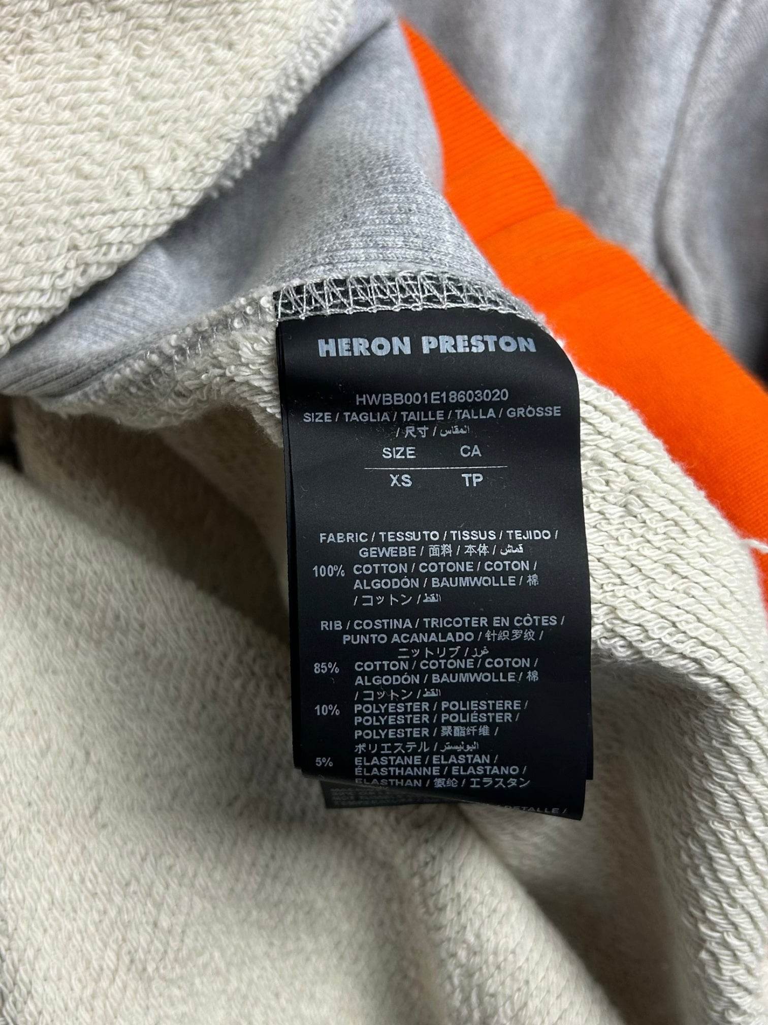 Heron Preston Tape Hoodie - V STEALS