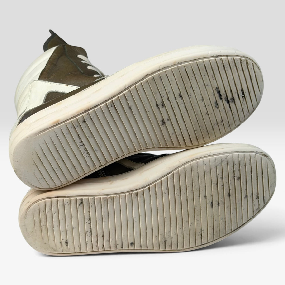 Rick Owens Geobasket Brown/Milk 2016