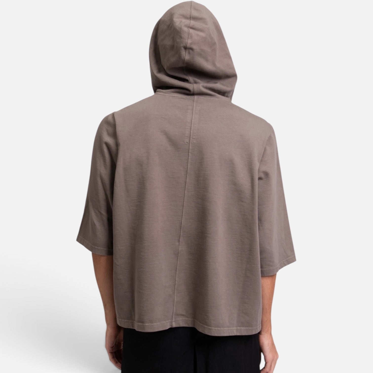 Rick Owens DRKSHDW Cropped Jumbo Hoodie Grey SS20