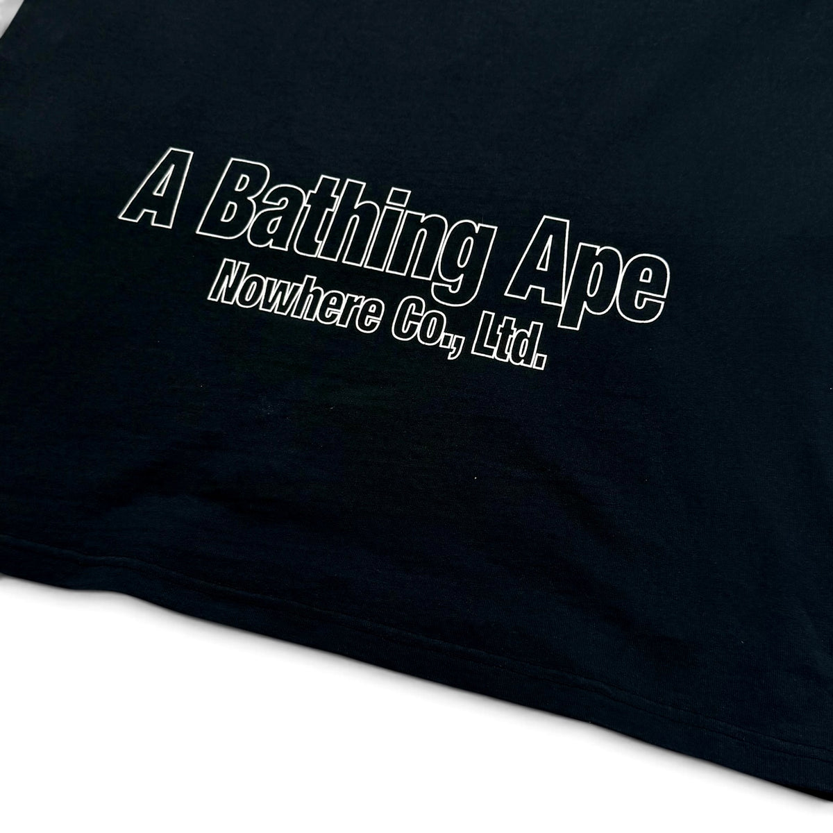 BAPE Gradient College Relaxed Fit Tee Black