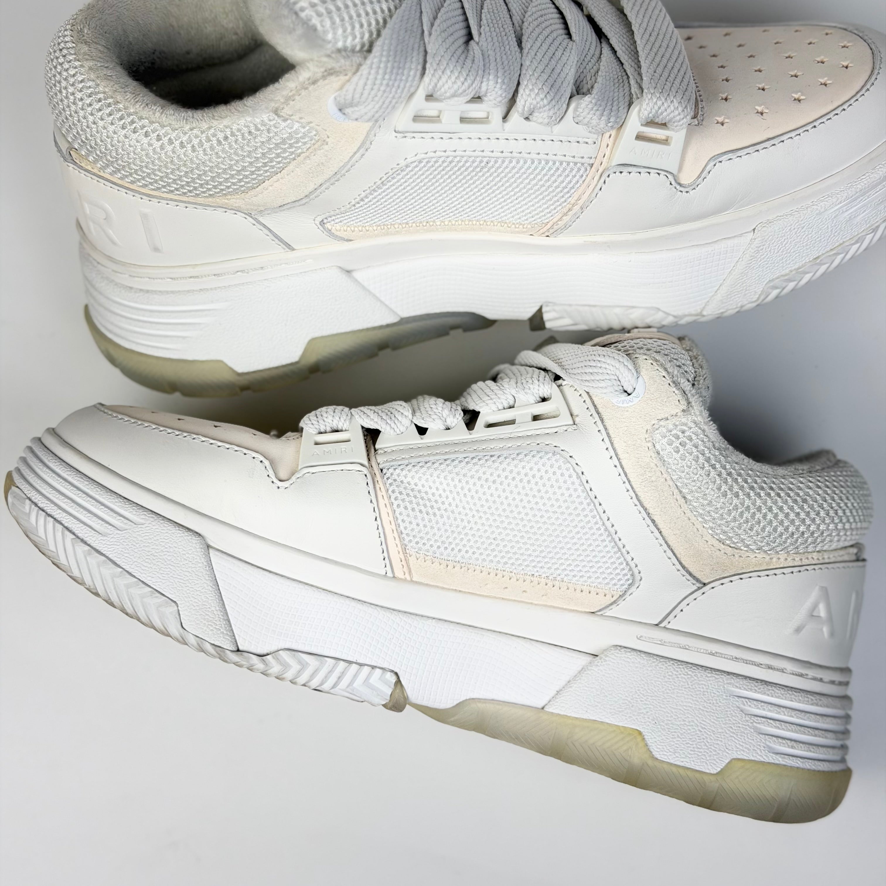 Amiri MA-1 Alabaster White Sneakers