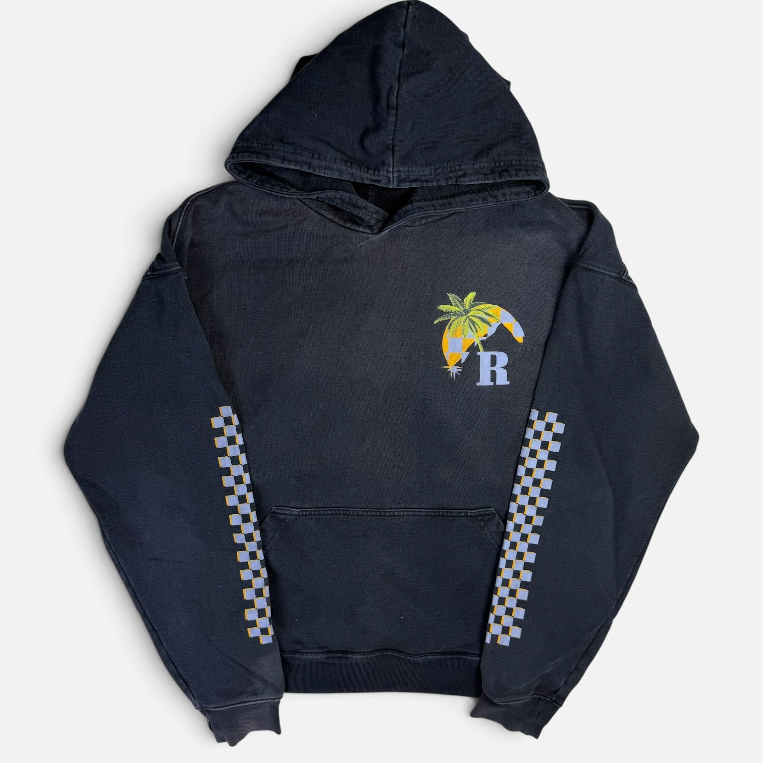 Rhude Moonlight Tropics Print Hoodie