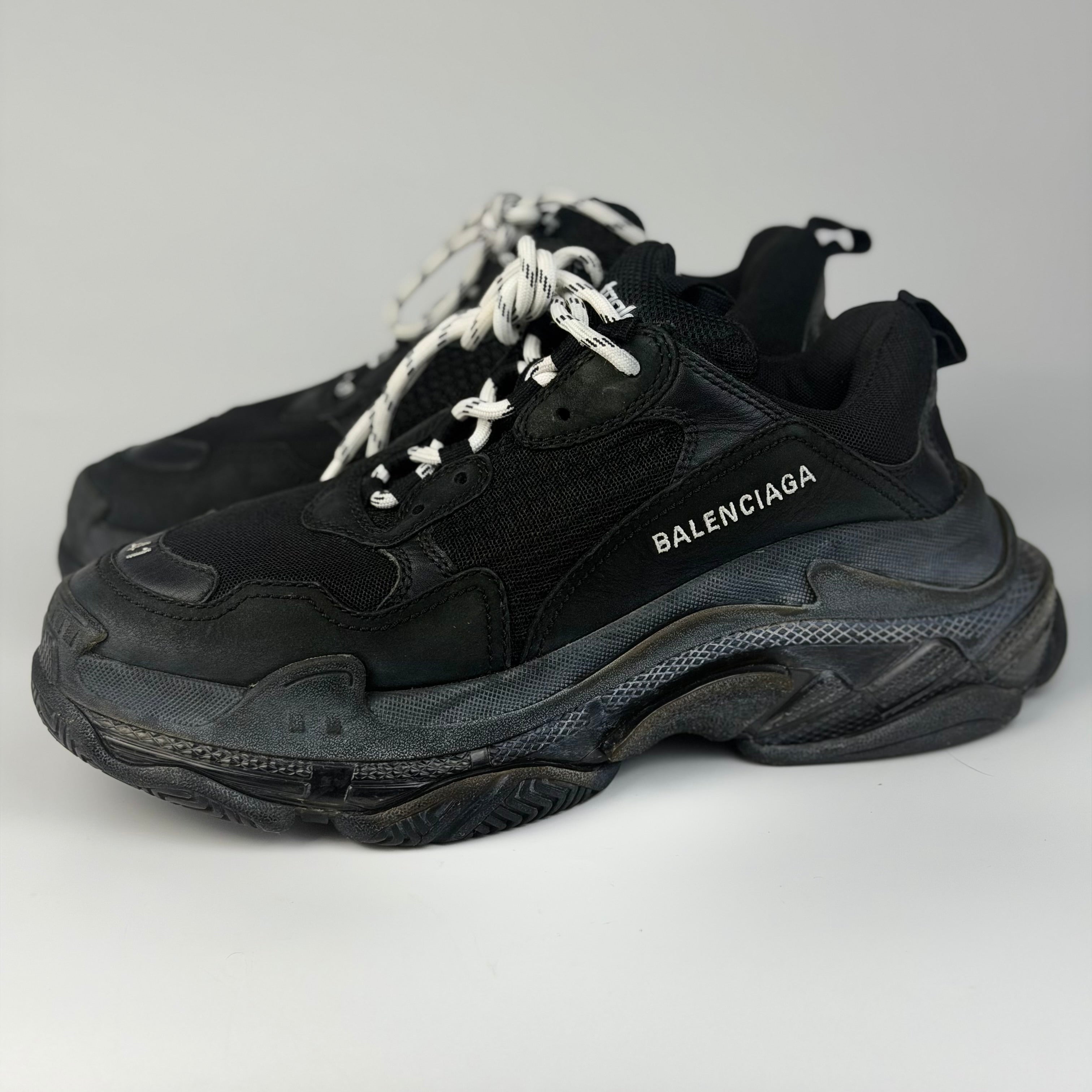 Balenciaga Triple S Black Clear Sole