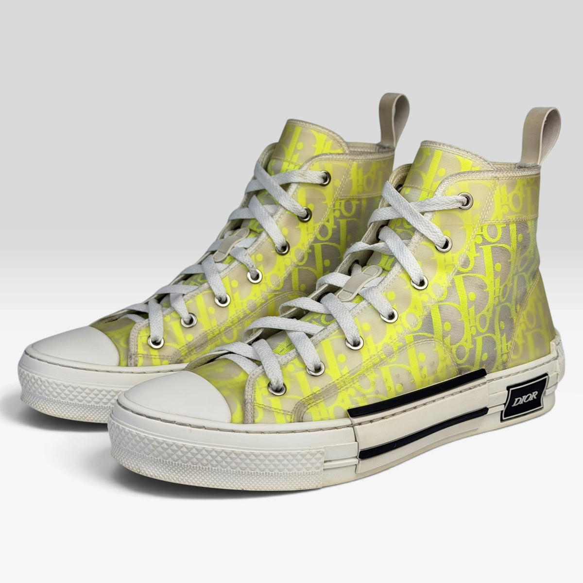 Dior B23 High-Top Oblique Neon