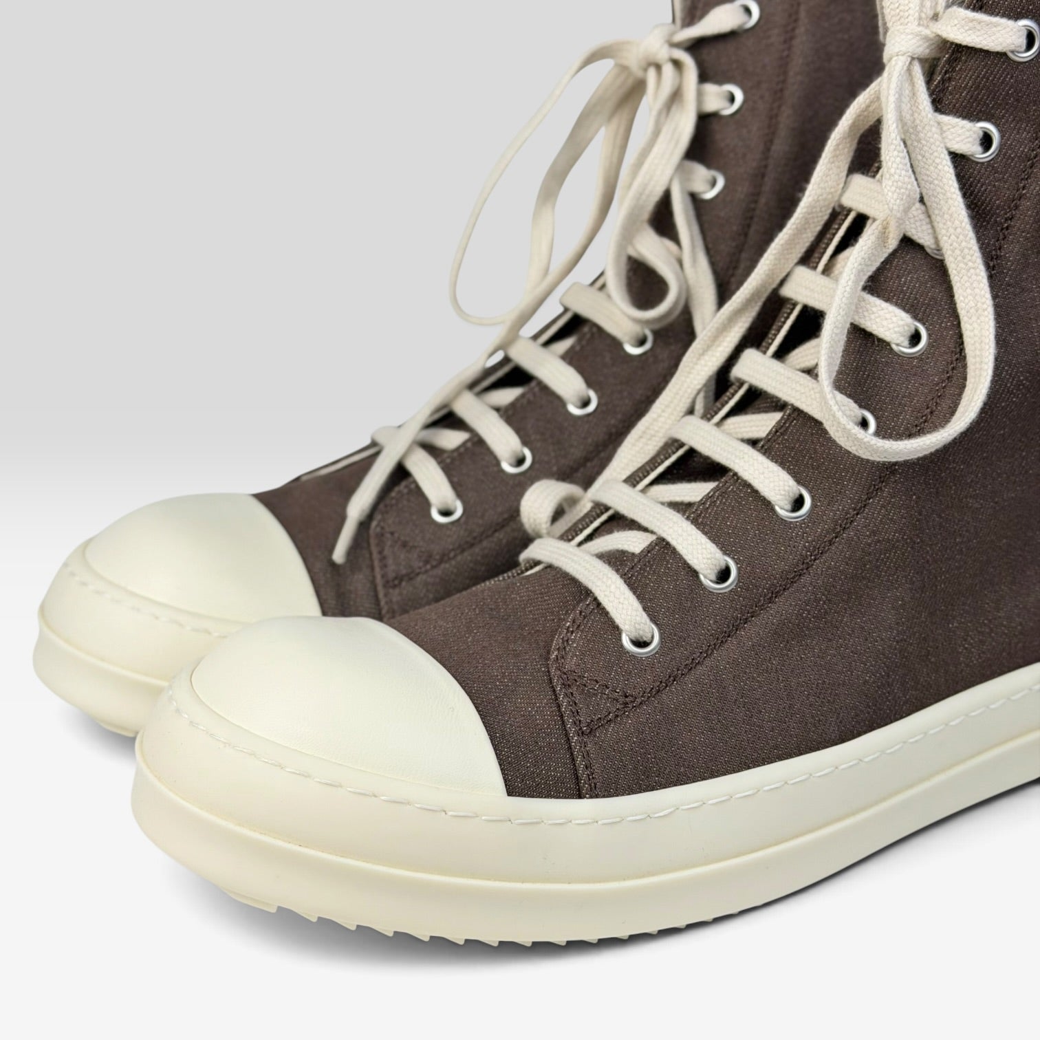 Rick Owens DRKSHDW Ramones High Dark Dust Denim