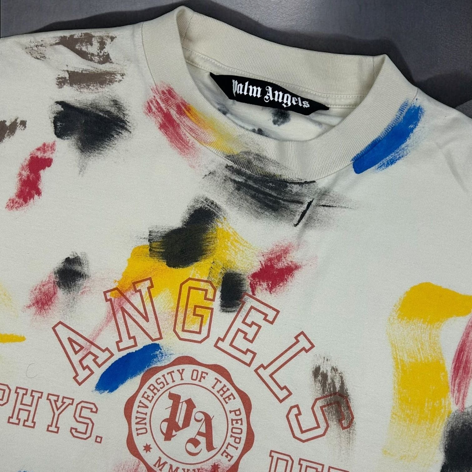 Palm Angels Painted College T-shirt
