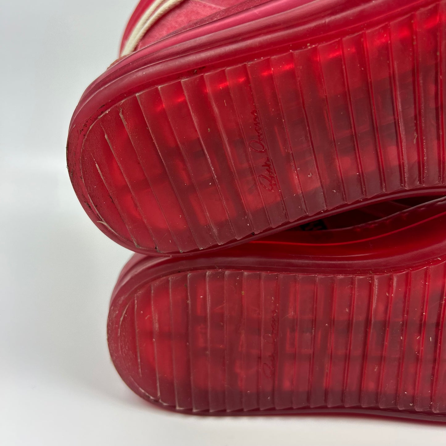 Rick Owens Hot Pink Geobasket
