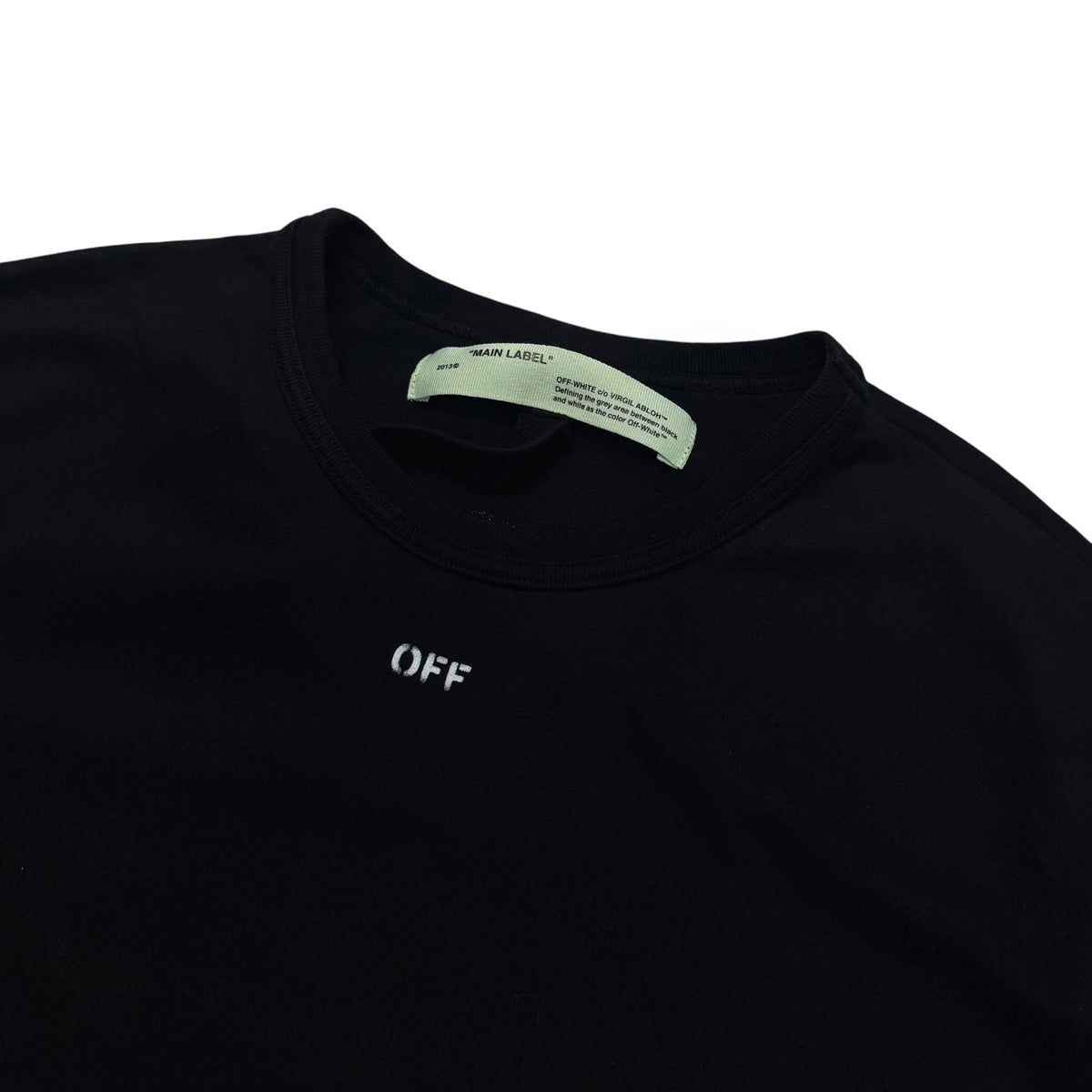 Off-White Temperature T-Shirt Black