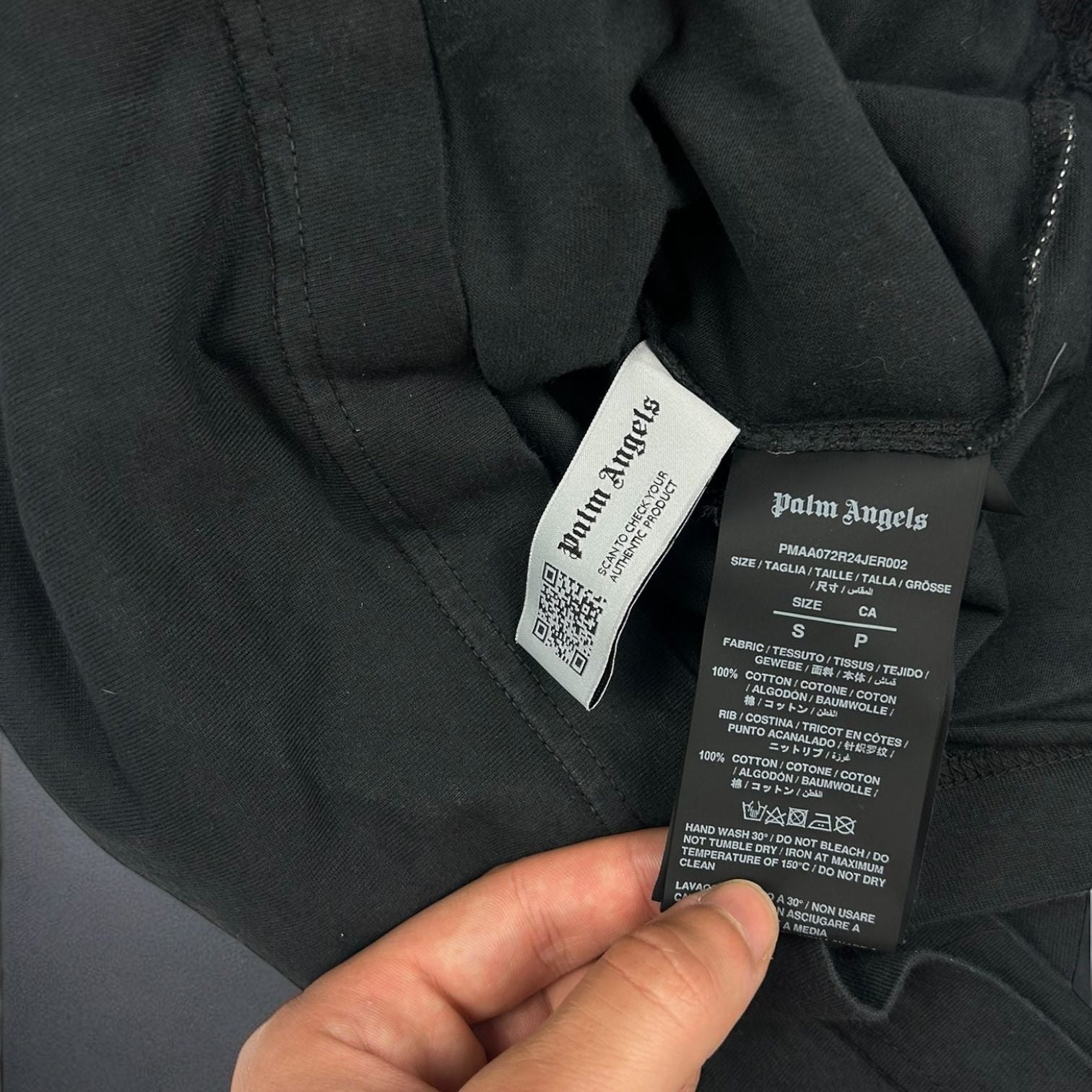 Palm Angels Foggy Logo T-shirt