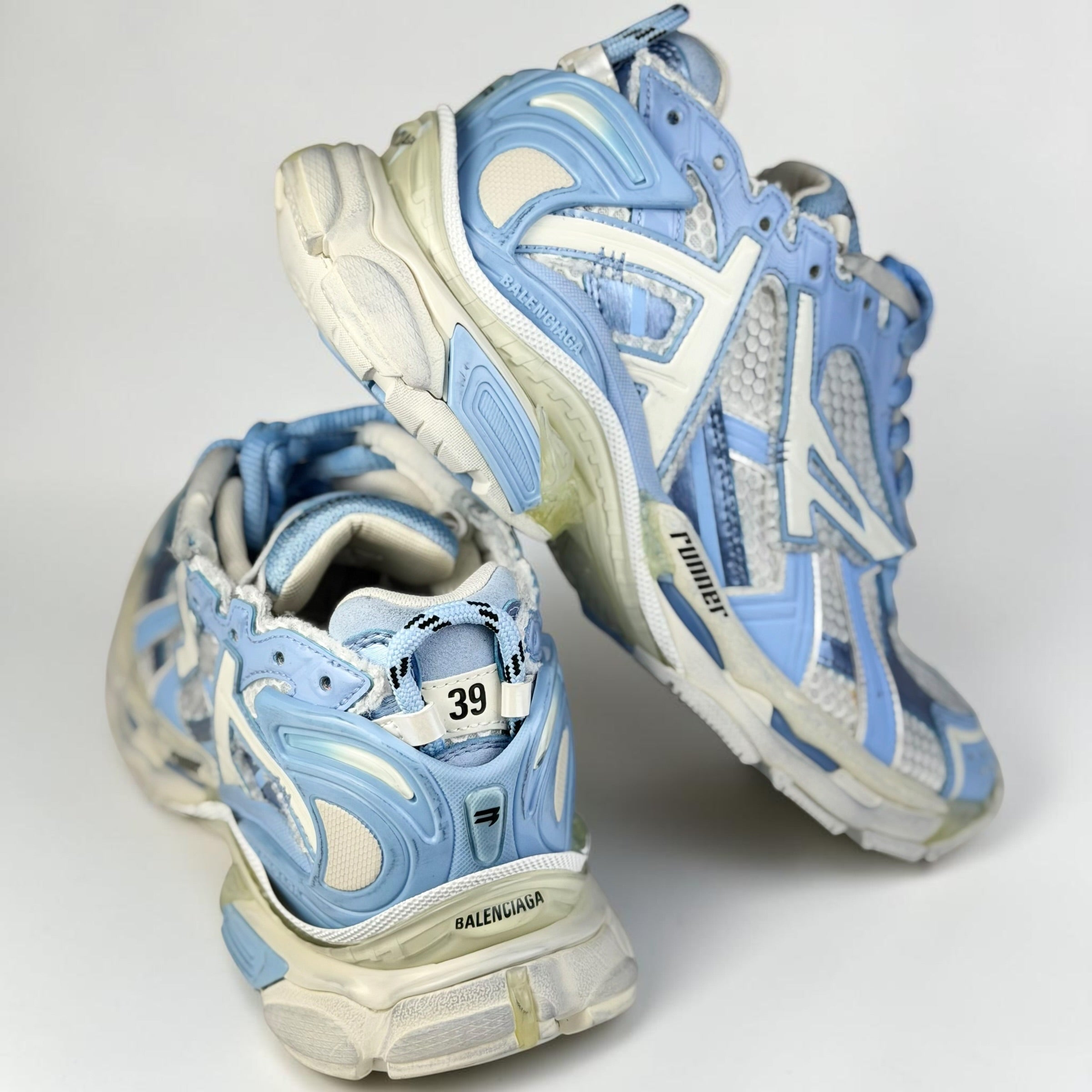 Balenciaga Runner Light Blue