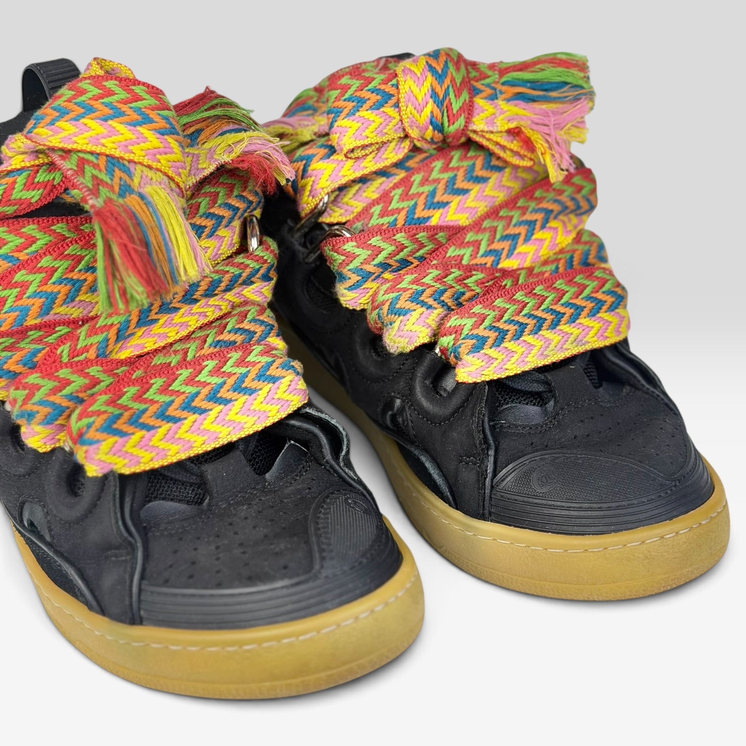 Lanvin Curb Black Sneakers