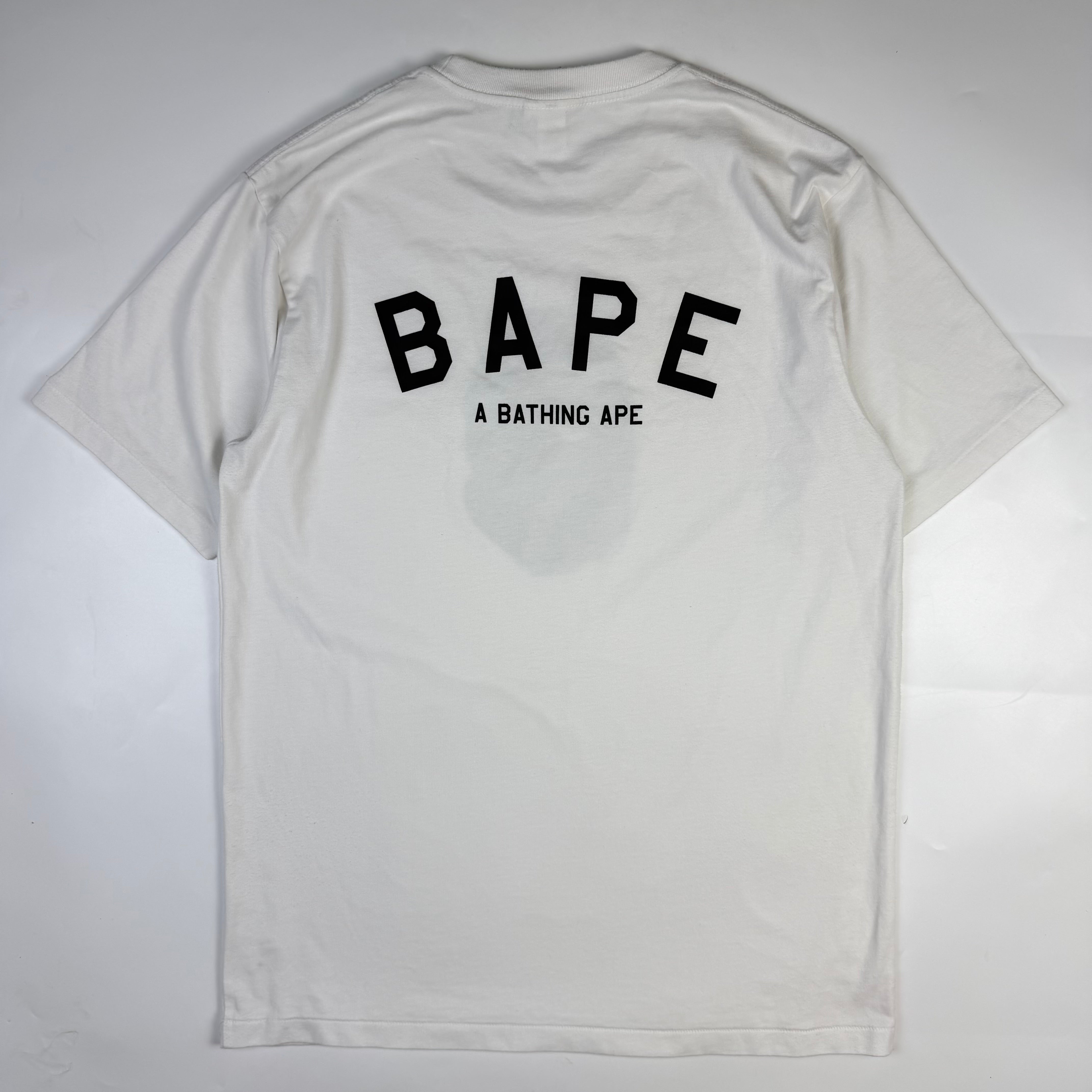 BAPE 1st Camo Ape Head T-Shirt White