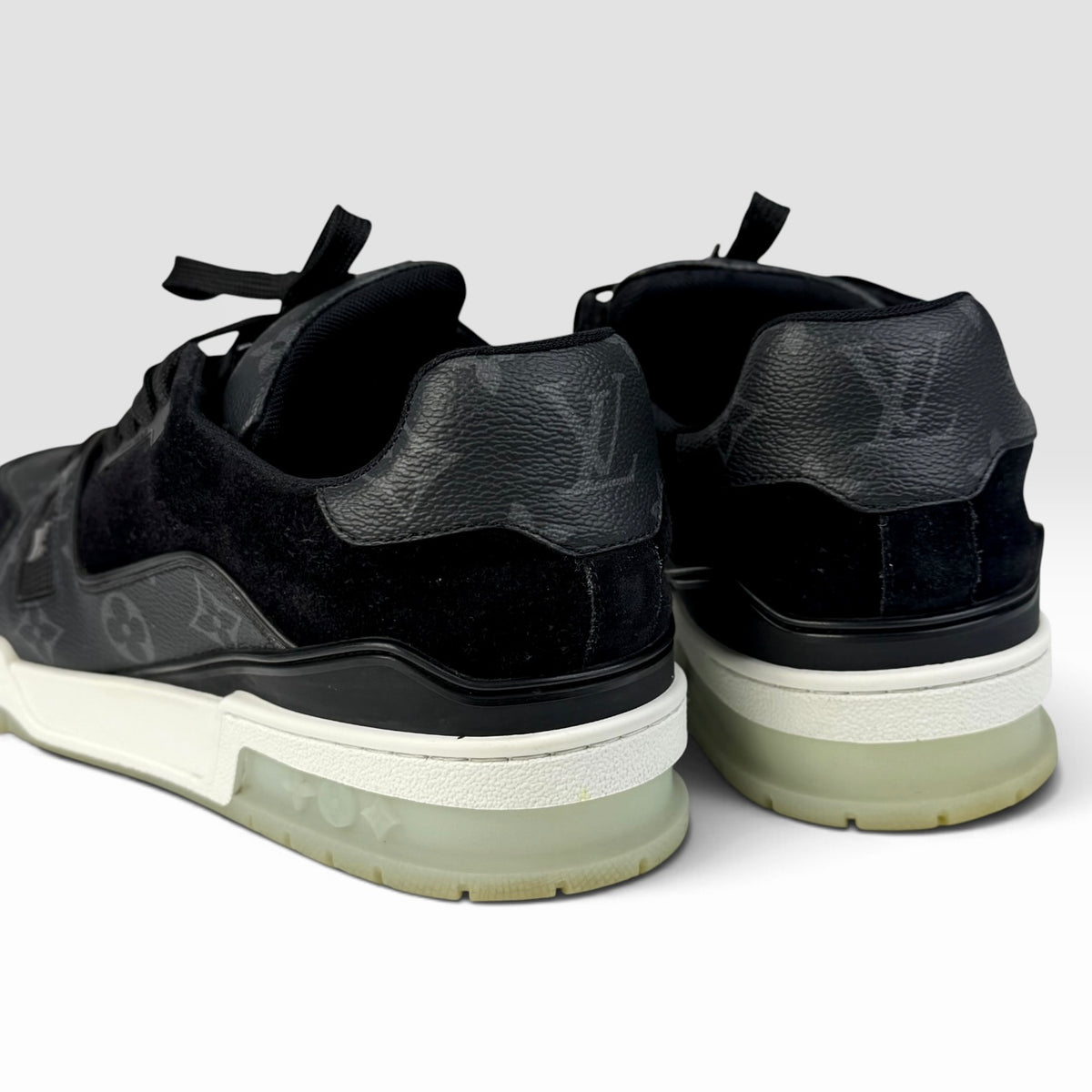 Louis Vuitton LV Trainer Black Monogram