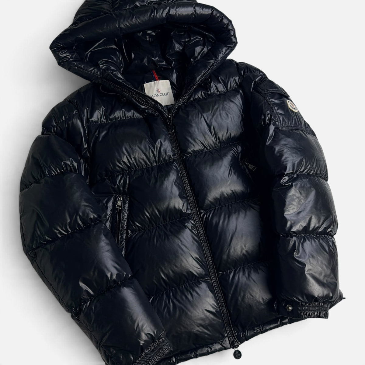 Moncler Ecrins Short Down Jacket Black