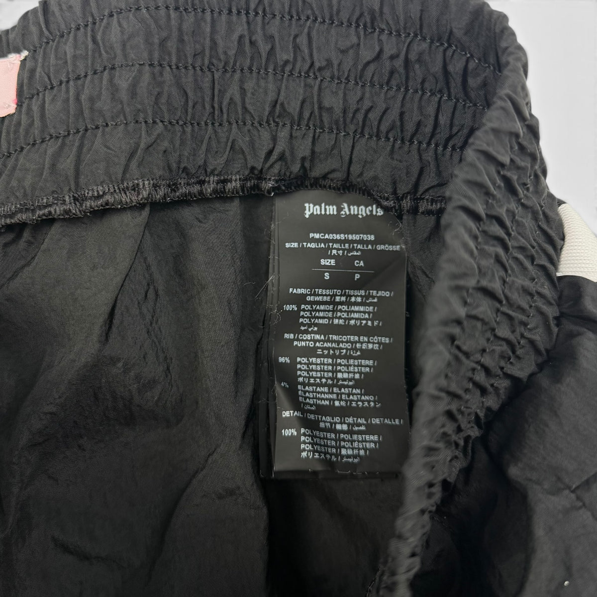 Palm Angels Track Pants Black/White