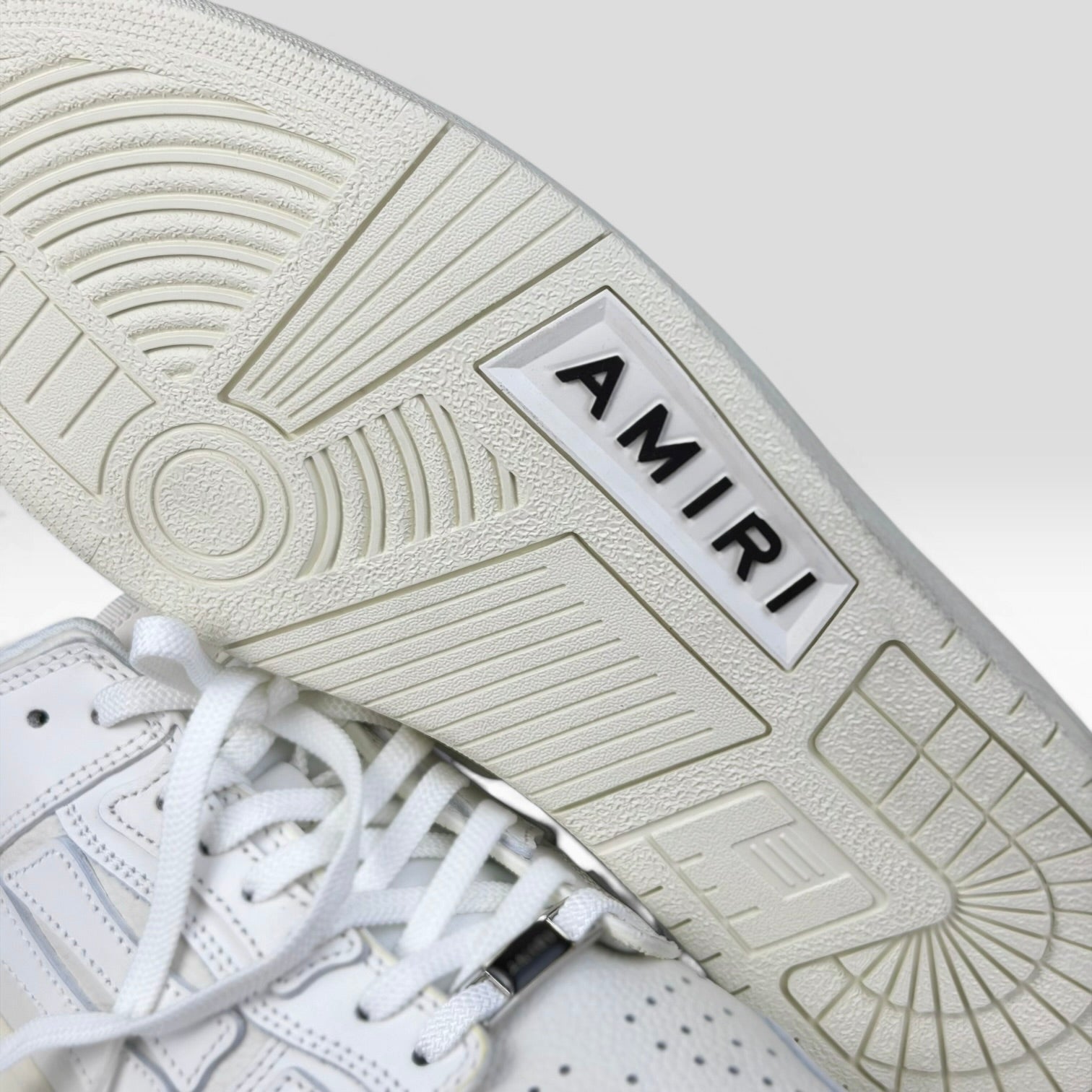 Amiri Skel Top Low White Sneakers