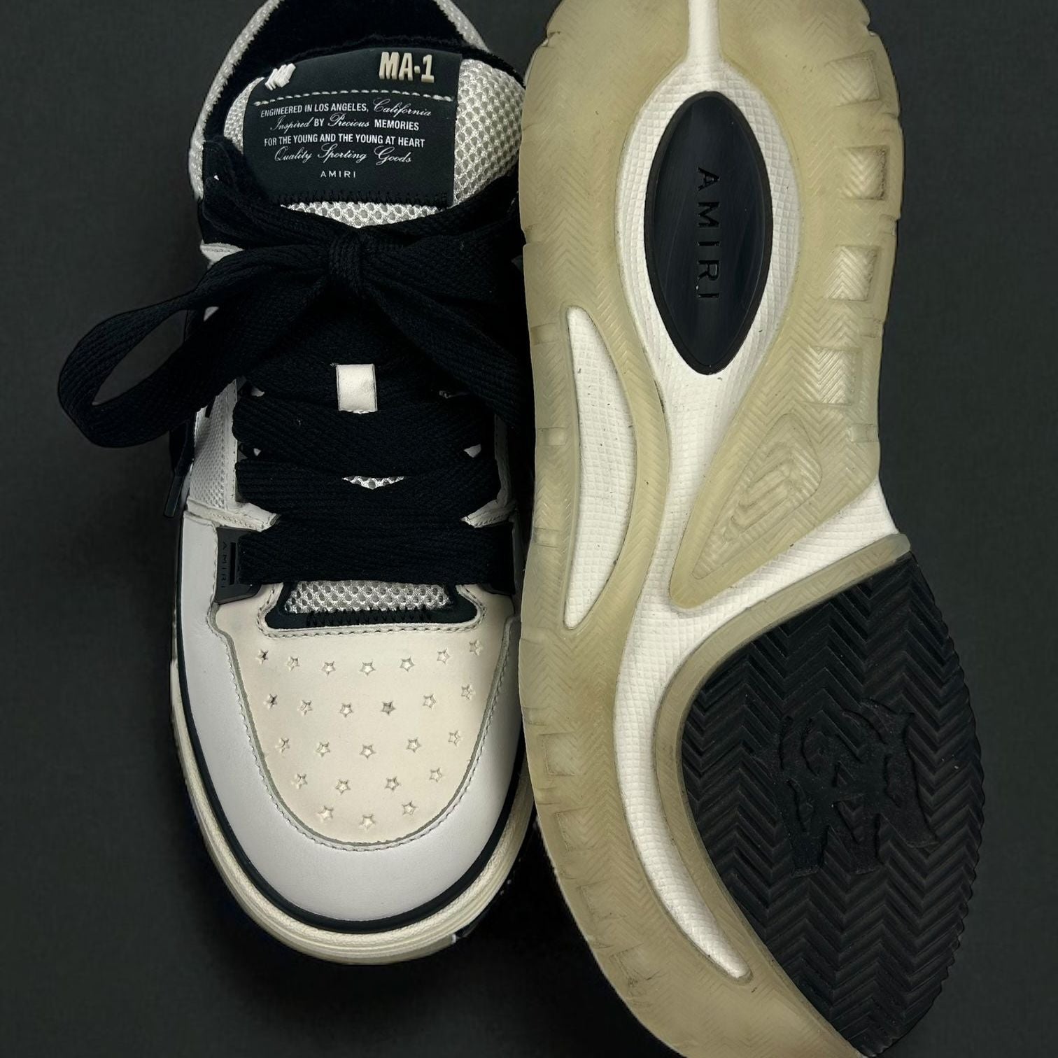 Amiri MA-1 Black White