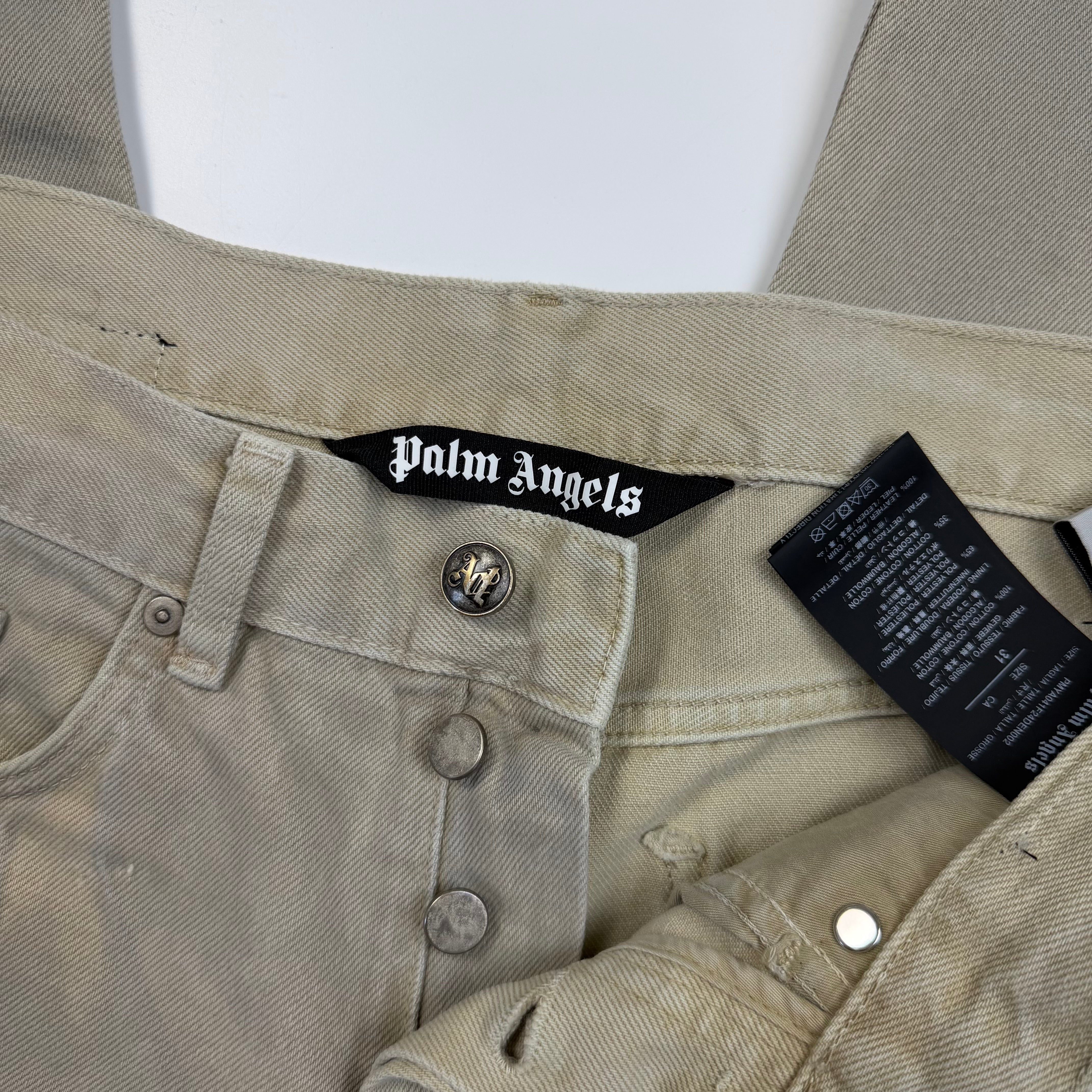 Palm Angels Logo-Patch Jeans