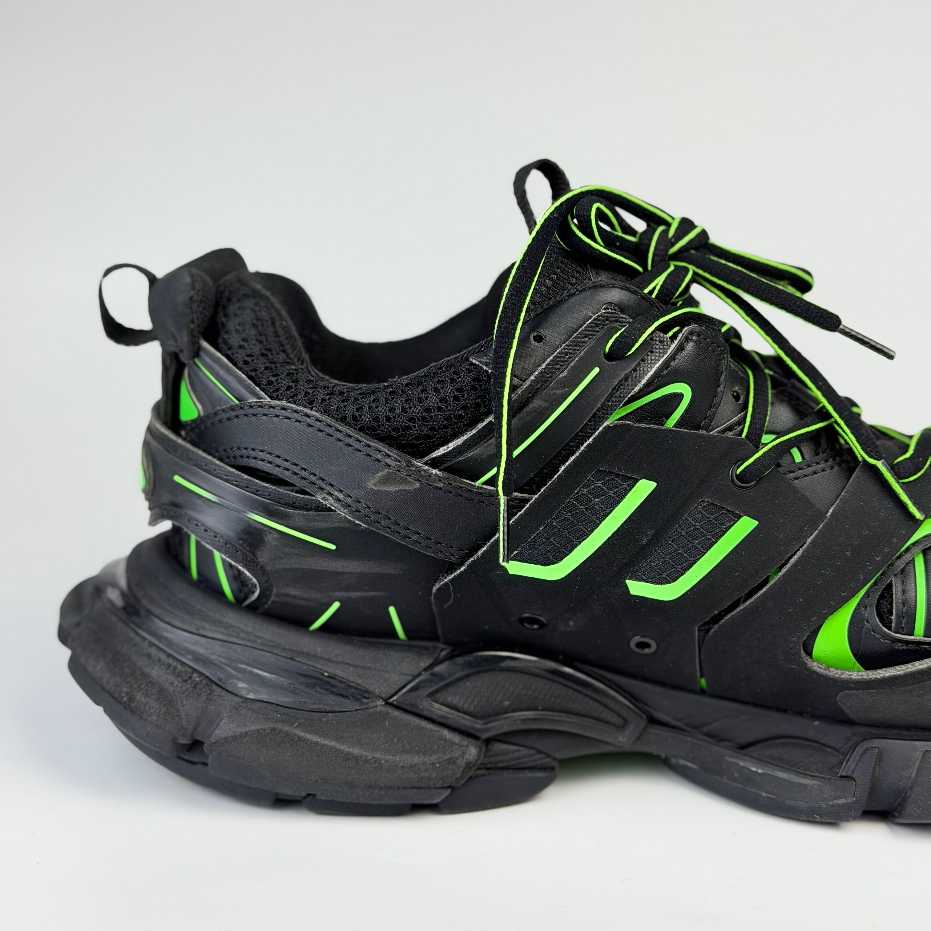 Balenciaga Track Black Green