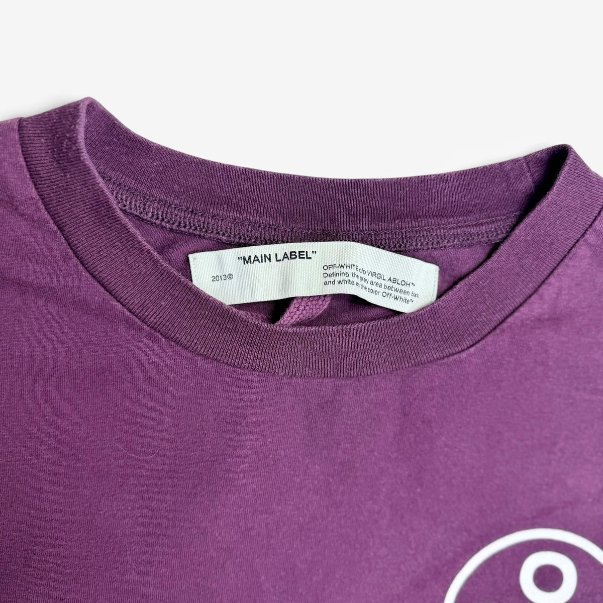 Off-White Purple Tape Arrows T-Shirt