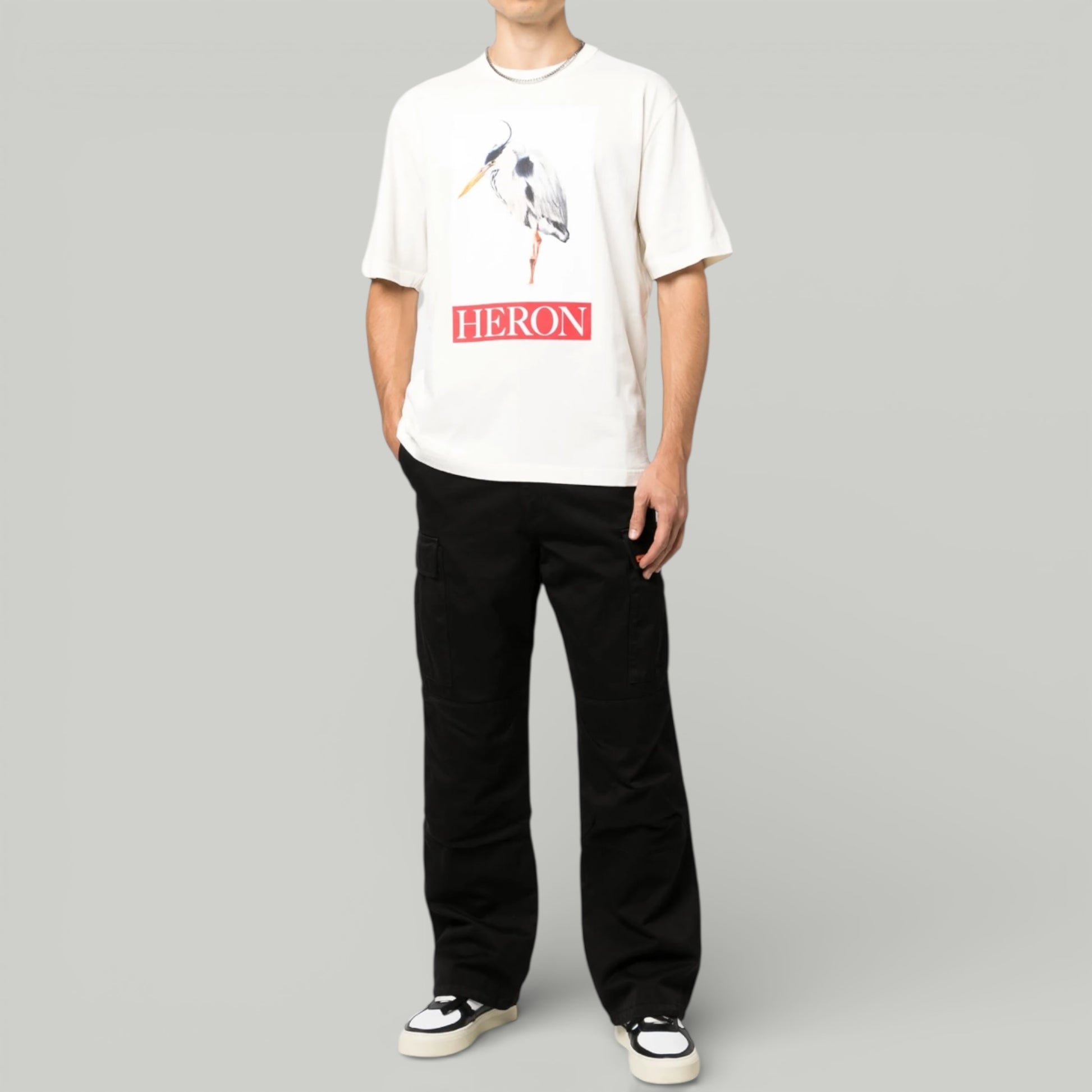 Heron Preston Bird Painted T-shirt