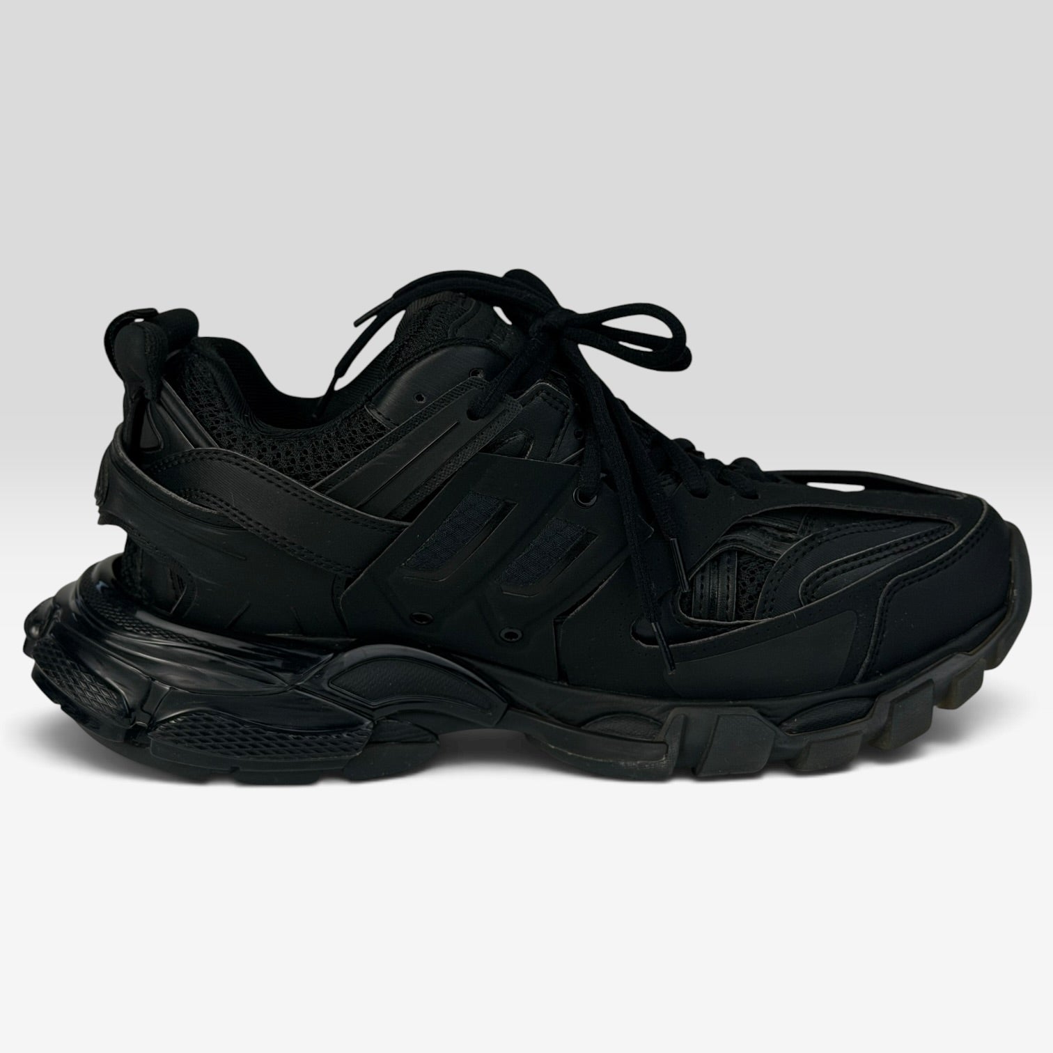 Balenciaga Track Clear Sole Black